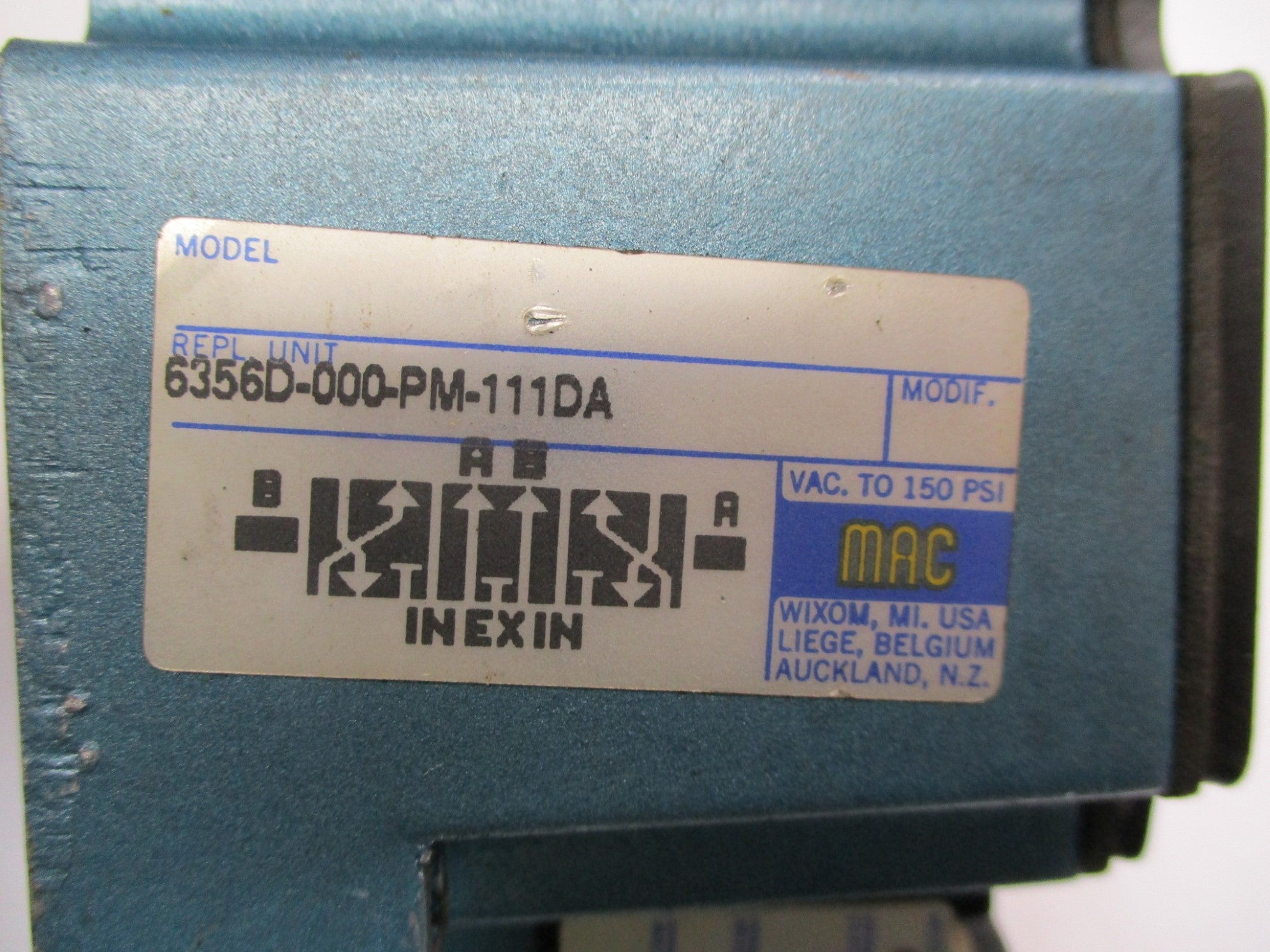 MAC 6356D-000-PM-111DA 120V UNMP