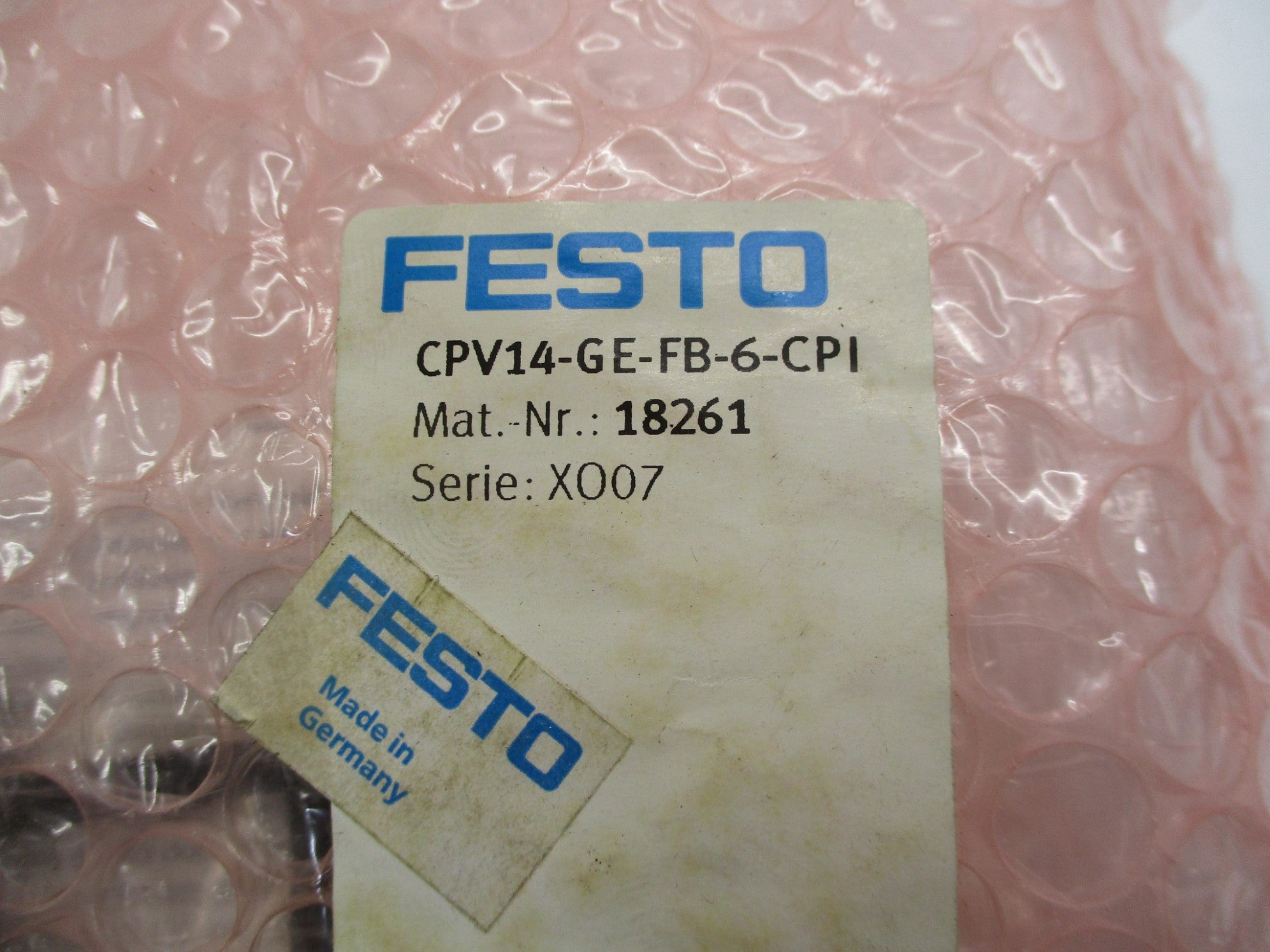 FESTO CPV14-G3-FB-6-CP1 NSMP