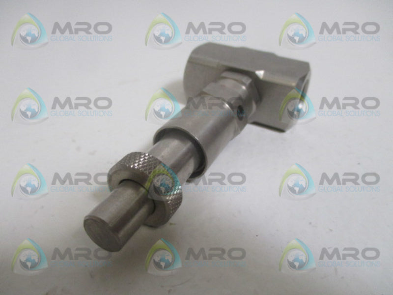 SPRAYING SYSTEMS AIR-ATOM-1/4-J-SS-S SPRAY NOZZEL (AS PICTURED) *USED*