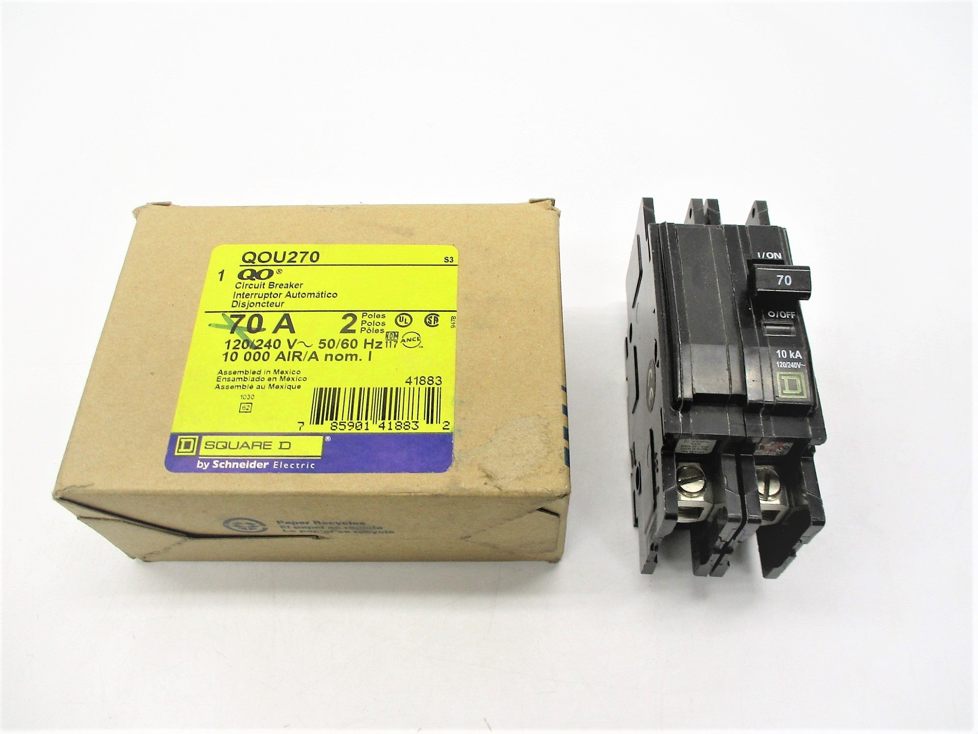 SQUARE D QOU270 120/240V 70A NSMP
