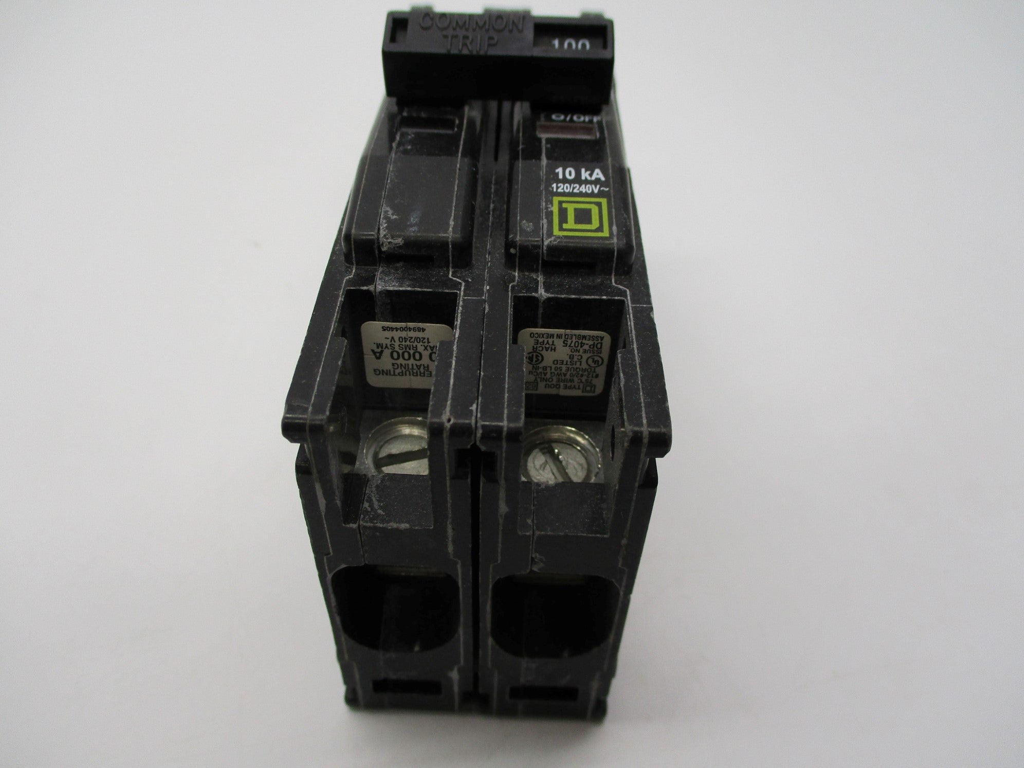 SQUARE D QOU2100 100A 120/240V NSMP