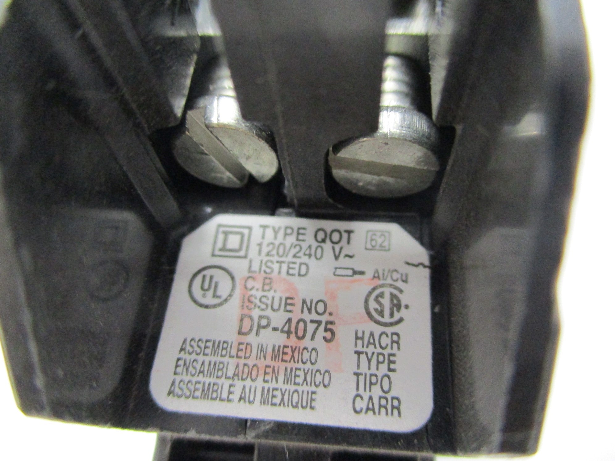 SQUARE D QO1515 15A 120/240V NSNP