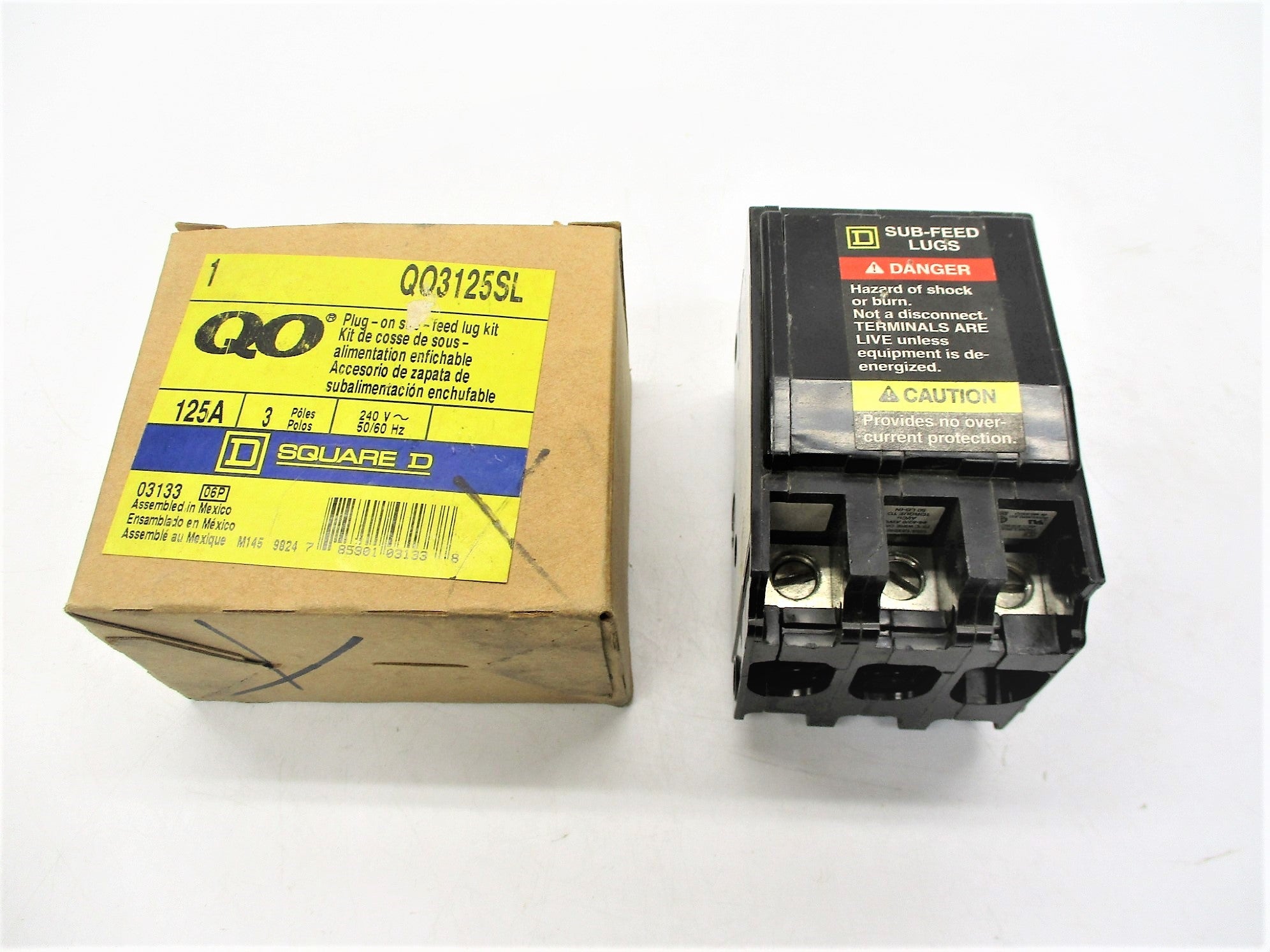 SQUARE D QO3125SL 125A 240V NSMP