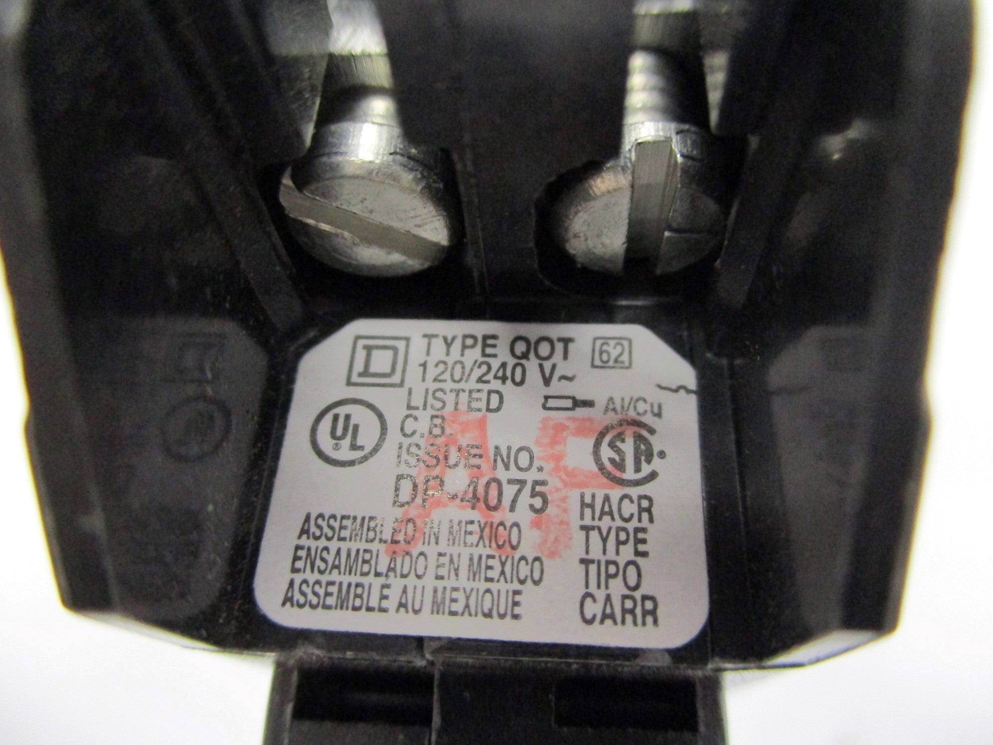 SQUARE D QO2030 20/30A 120/240V NSMP
