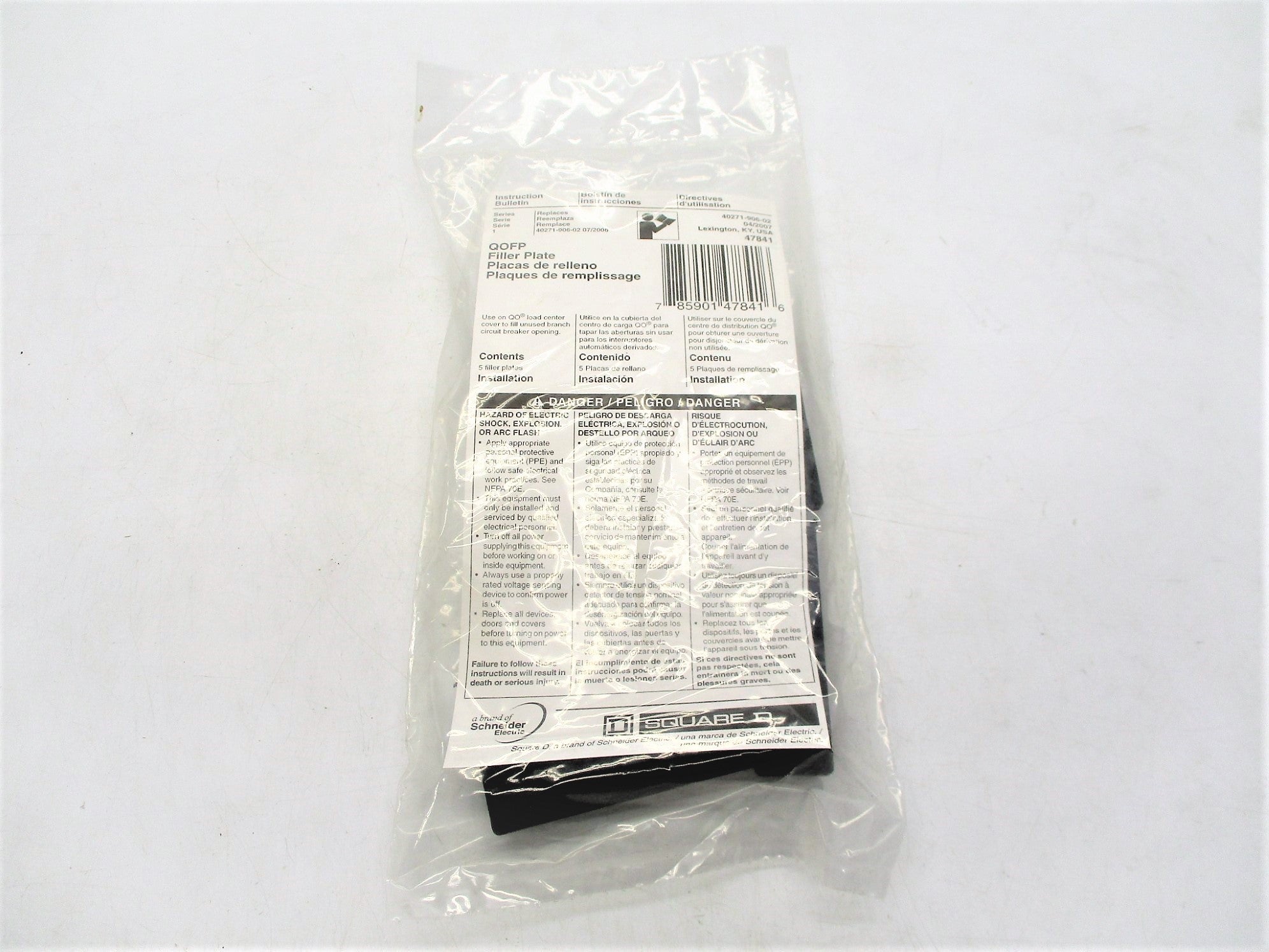 SQUARE D QOFP (PKG OF 5) NSMP
