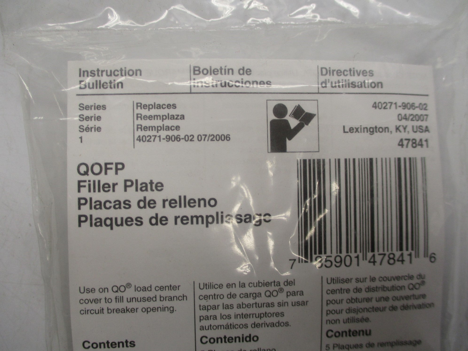 SQUARE D QOFP (PKG OF 5) NSMP