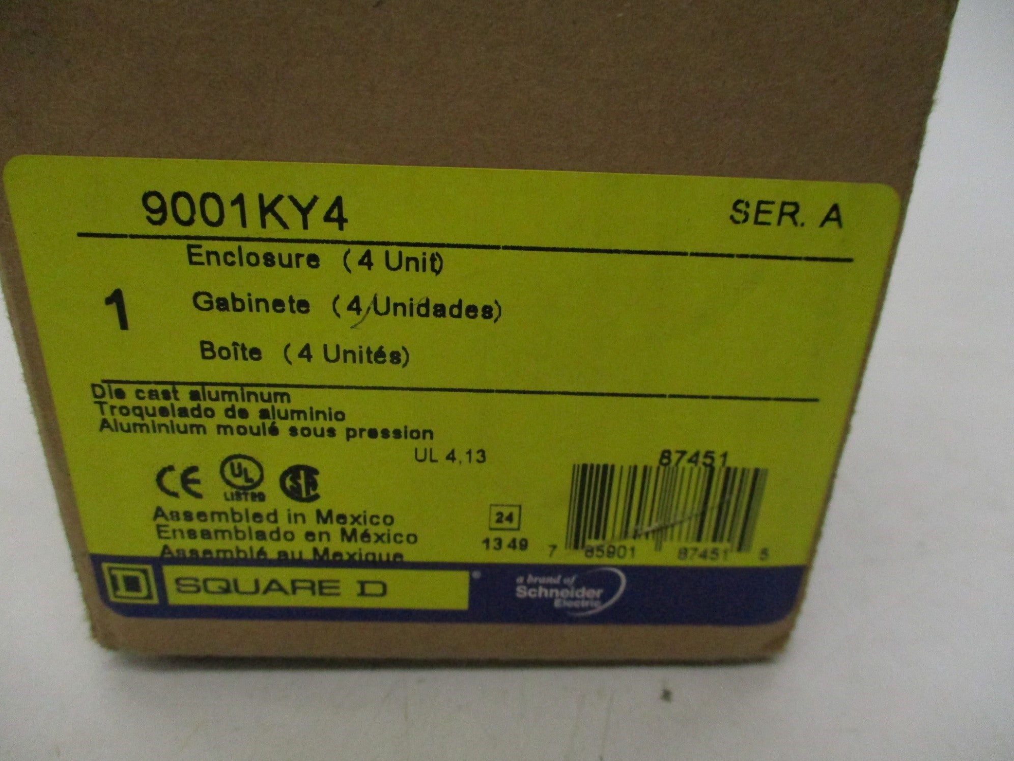 SQUARE D 9001KY4 SER. A NSMP