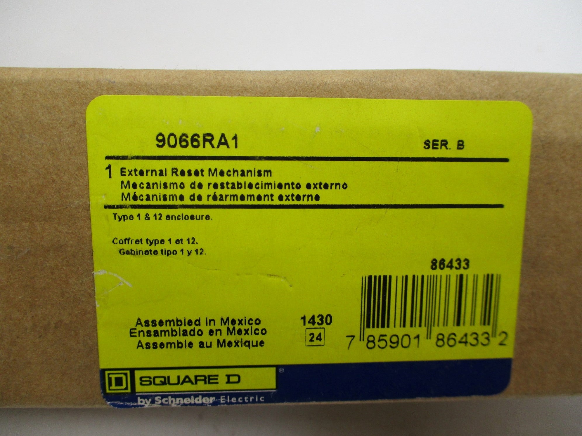 SQUARE D 9066RA1 SER. B NSMP