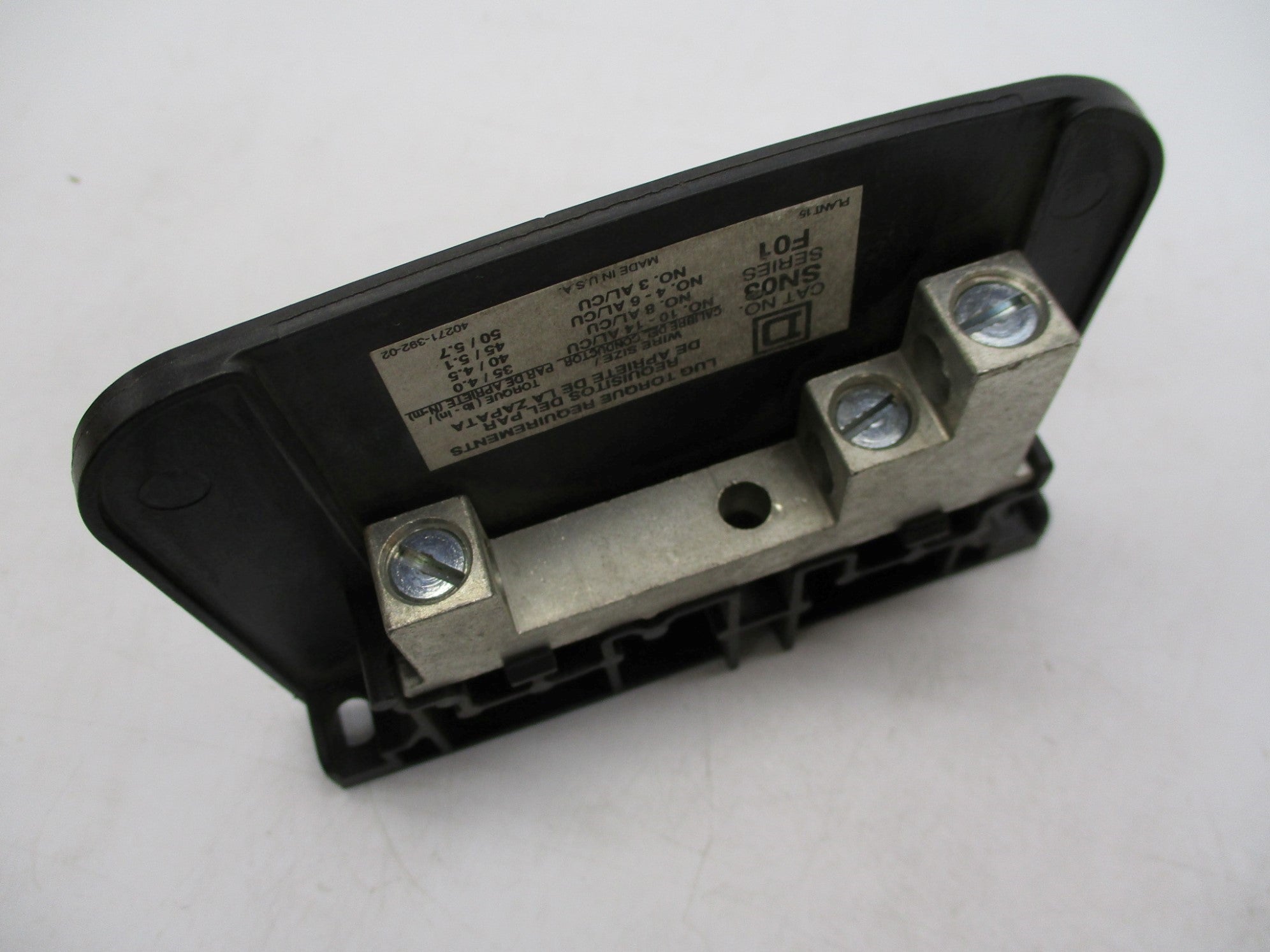SQUARE D SN03 SER. F01 NSMP