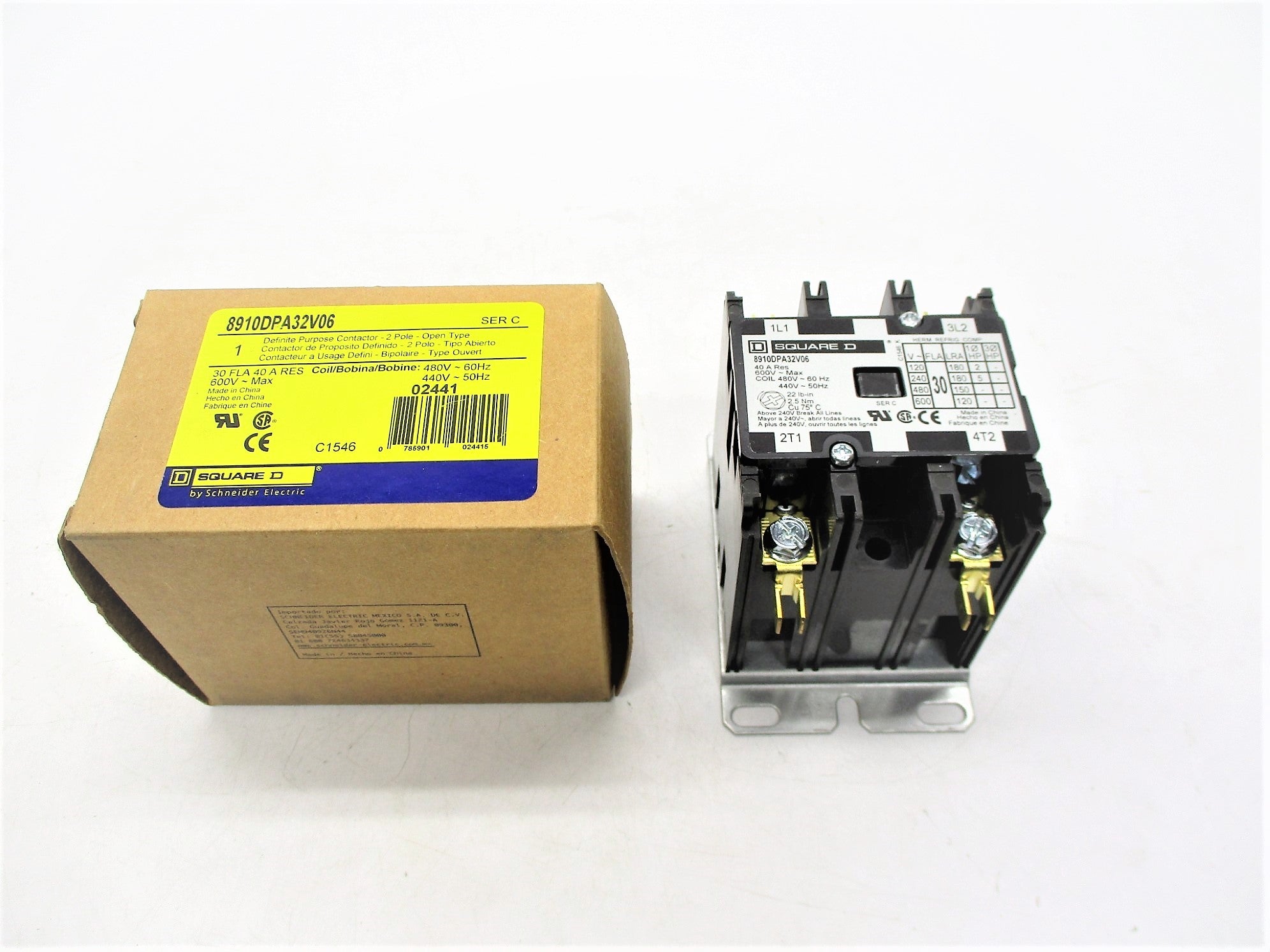 SQUARE D 8910DPA32V06 SER. C 440/480V NSMP