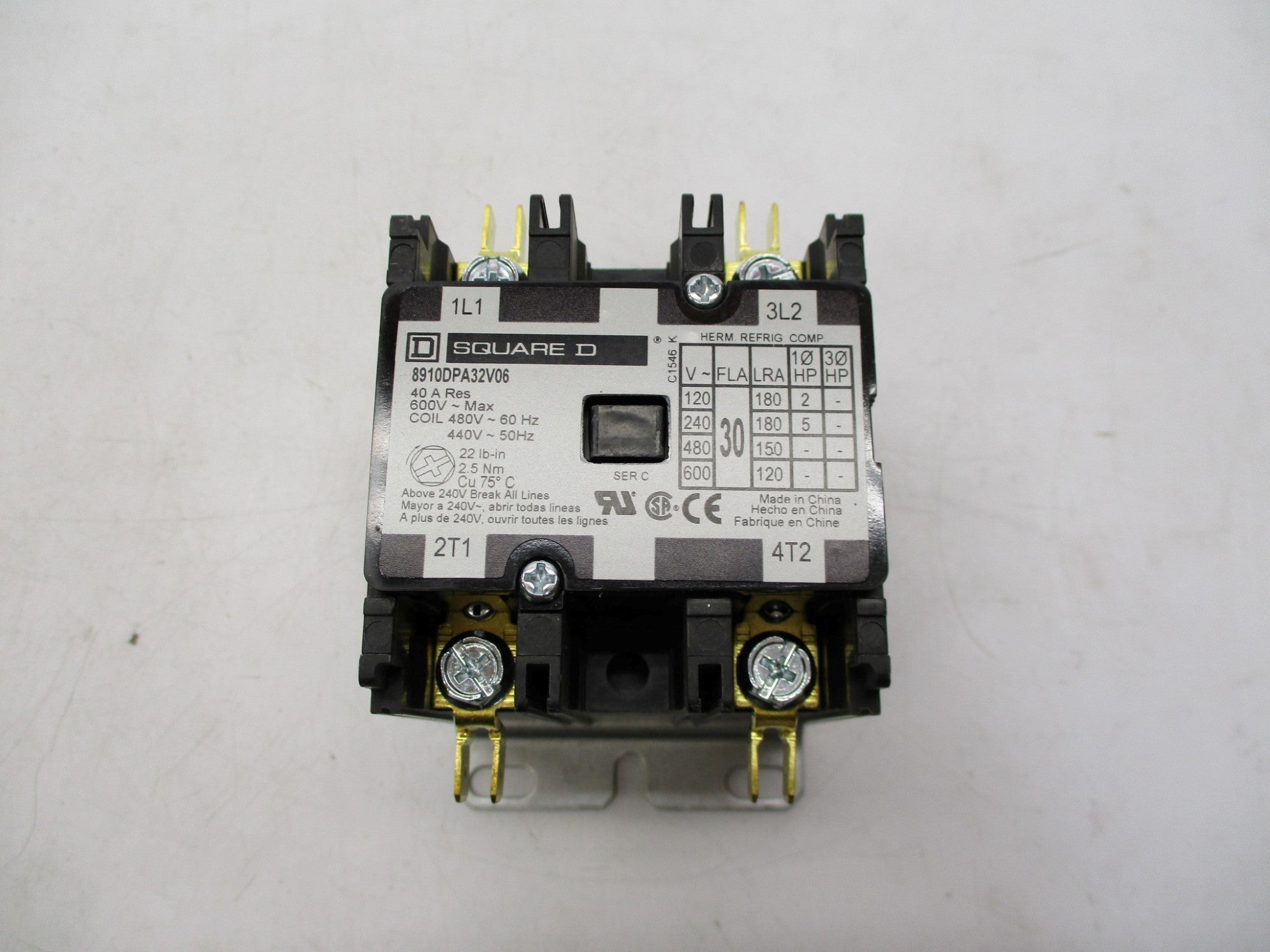 SQUARE D 8910DPA32V06 SER. C 440/480V NSMP