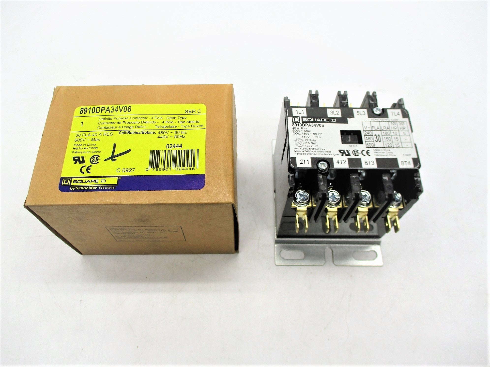 SQUARE D 8910DPA34V06 SER. C 440/480V NSMP