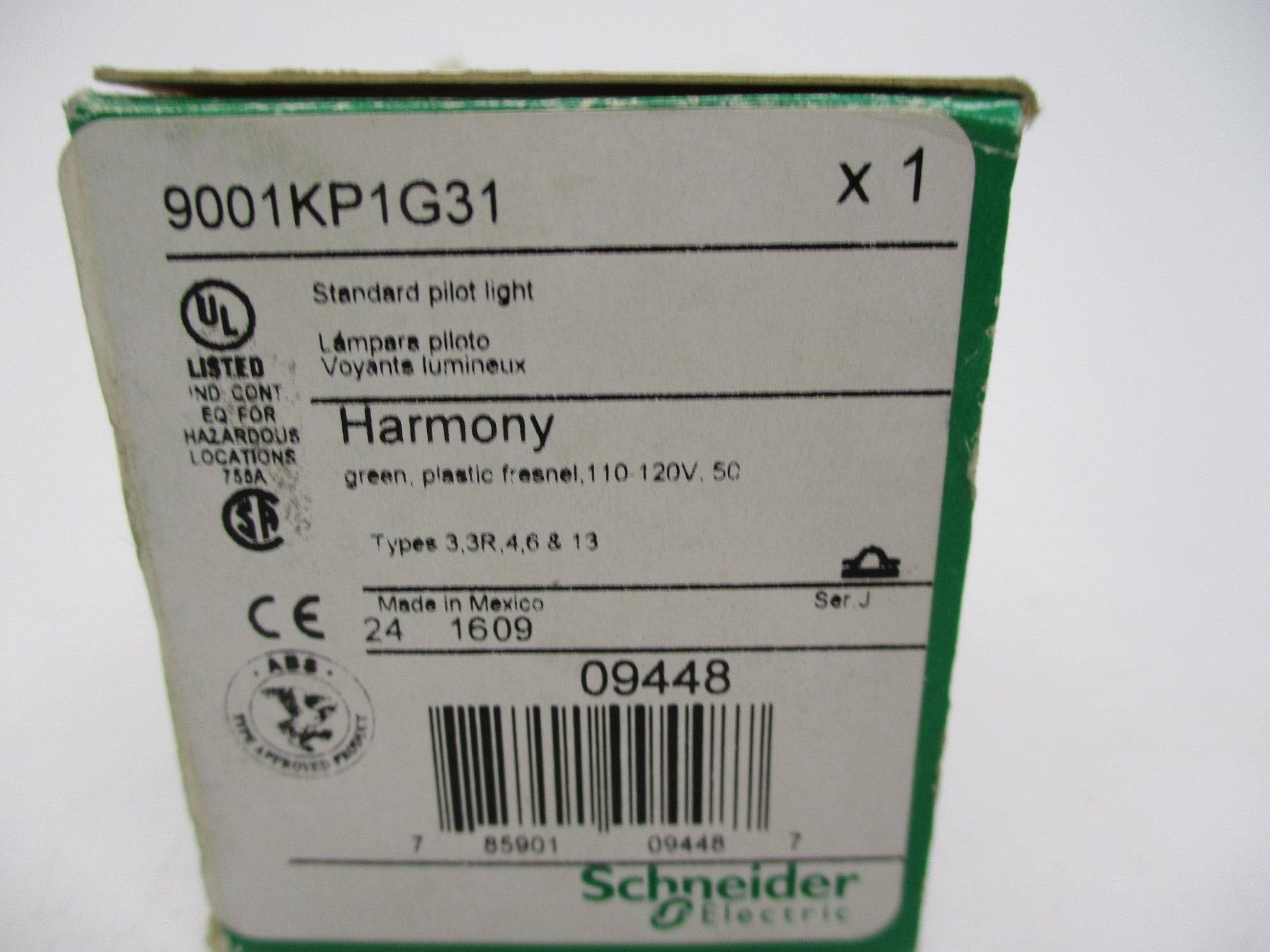 SCHNEIDER ELECTRIC 9001KP1G31 NEW IN SCHNEIDER PACKAGE NSMP