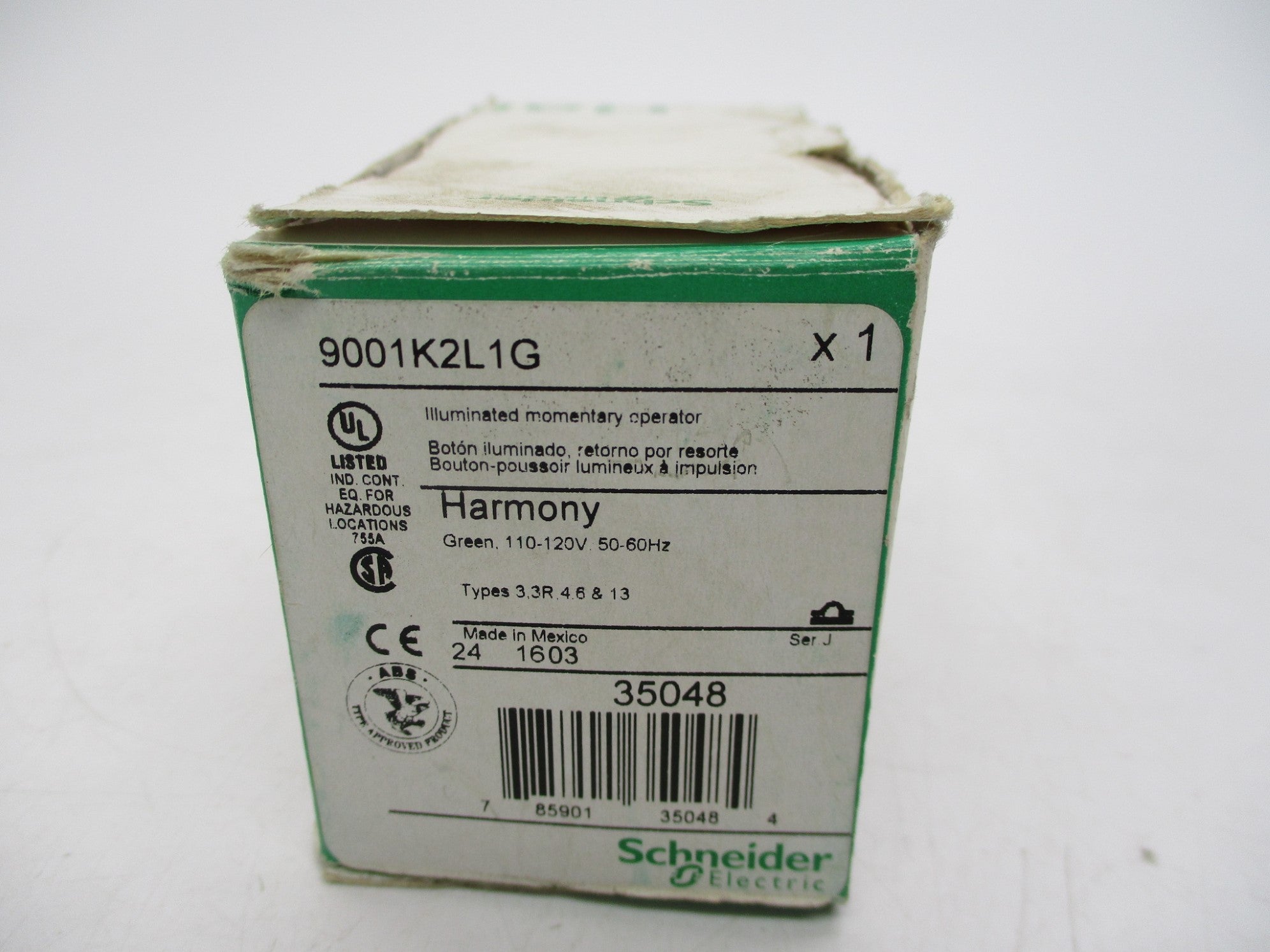 SCHNEIDER ELECTRIC 9001K2L1G SER. J NSMP
