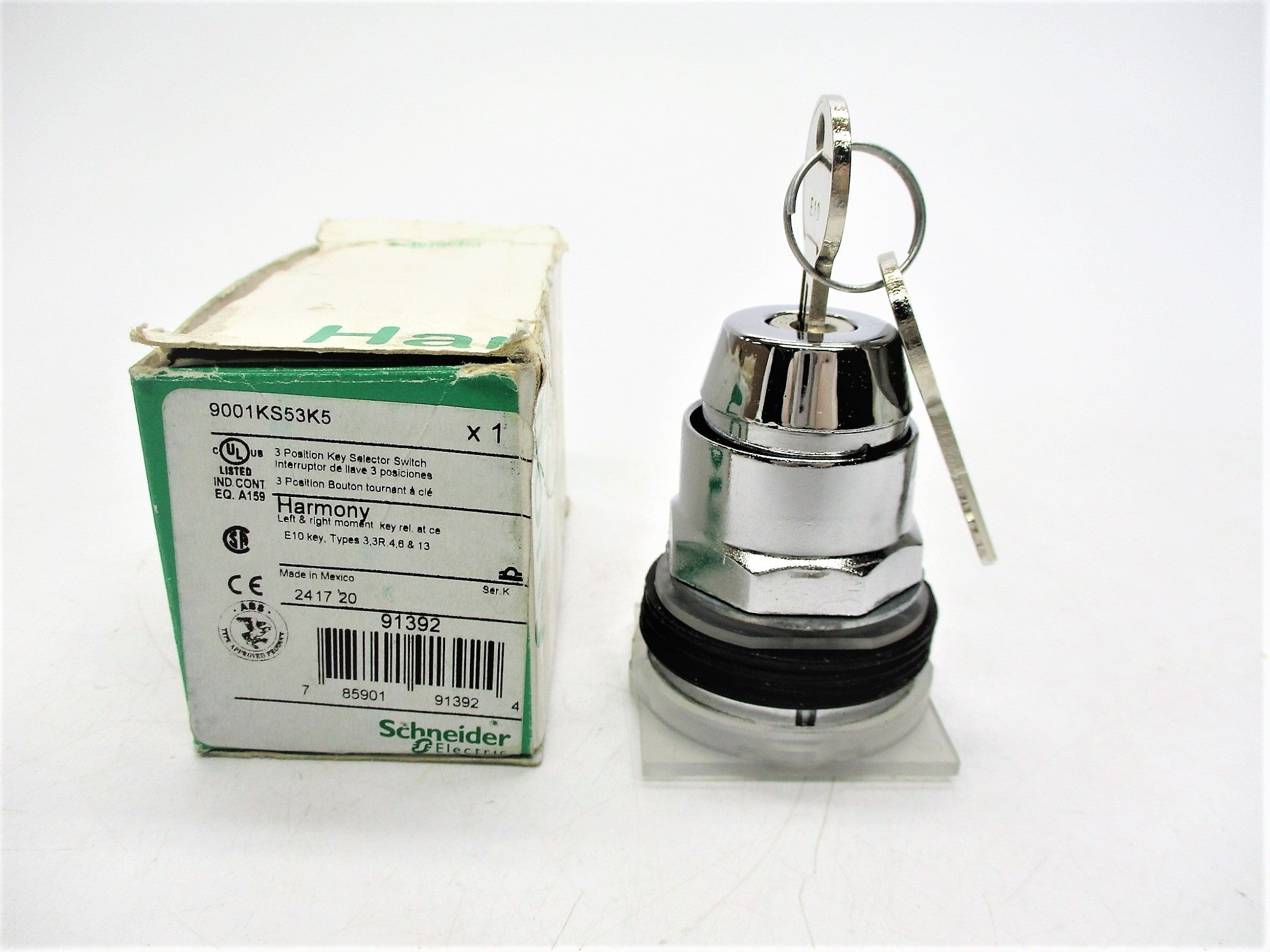 SCHNEIDER ELECTRIC 9001KS53K5 SER. K NSMP