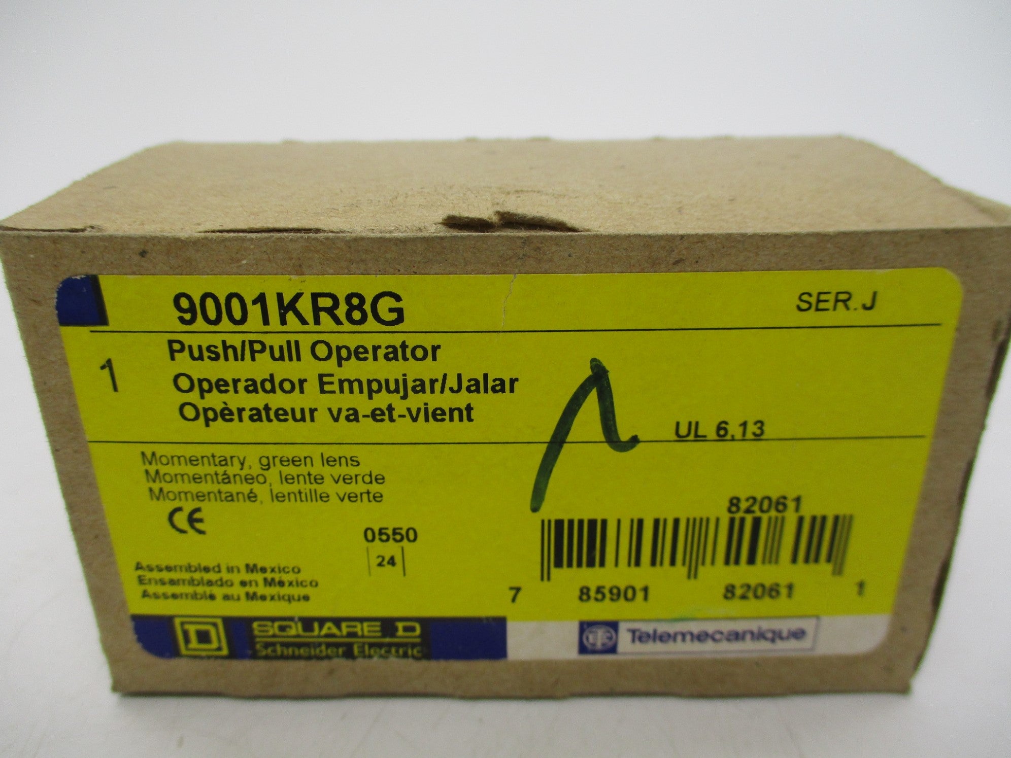 SQUARE D 9001KR8G SER. J NSMP