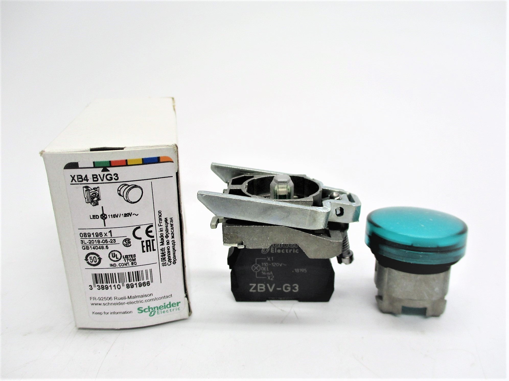 SCHNEIDER ELECTRIC XB4BVG3 NSMP