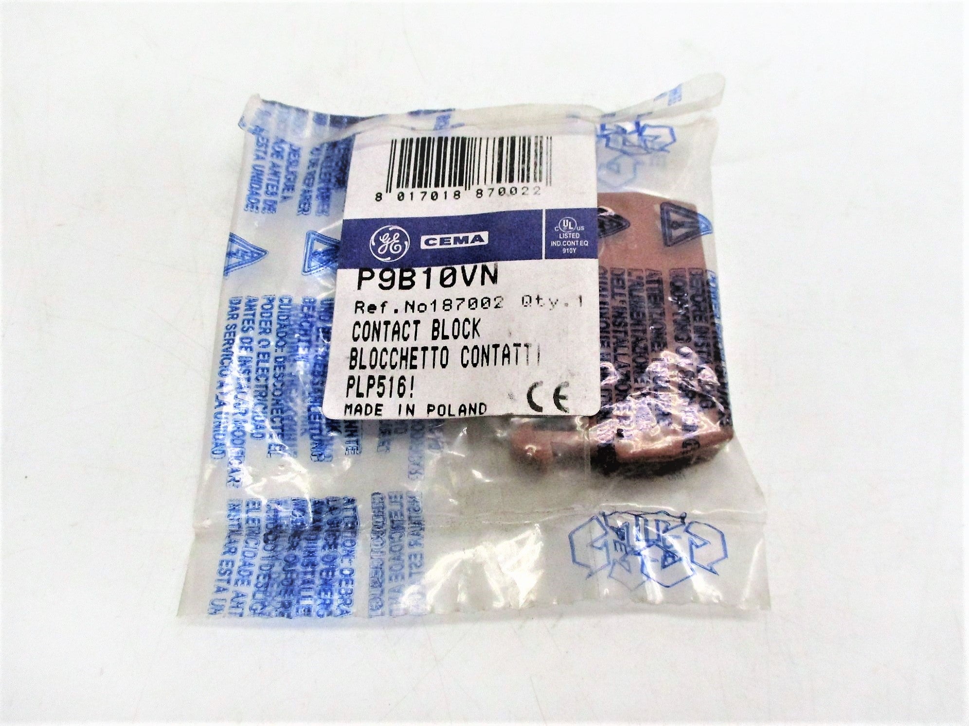 GENERAL ELECTRIC P9B10VN NSMP