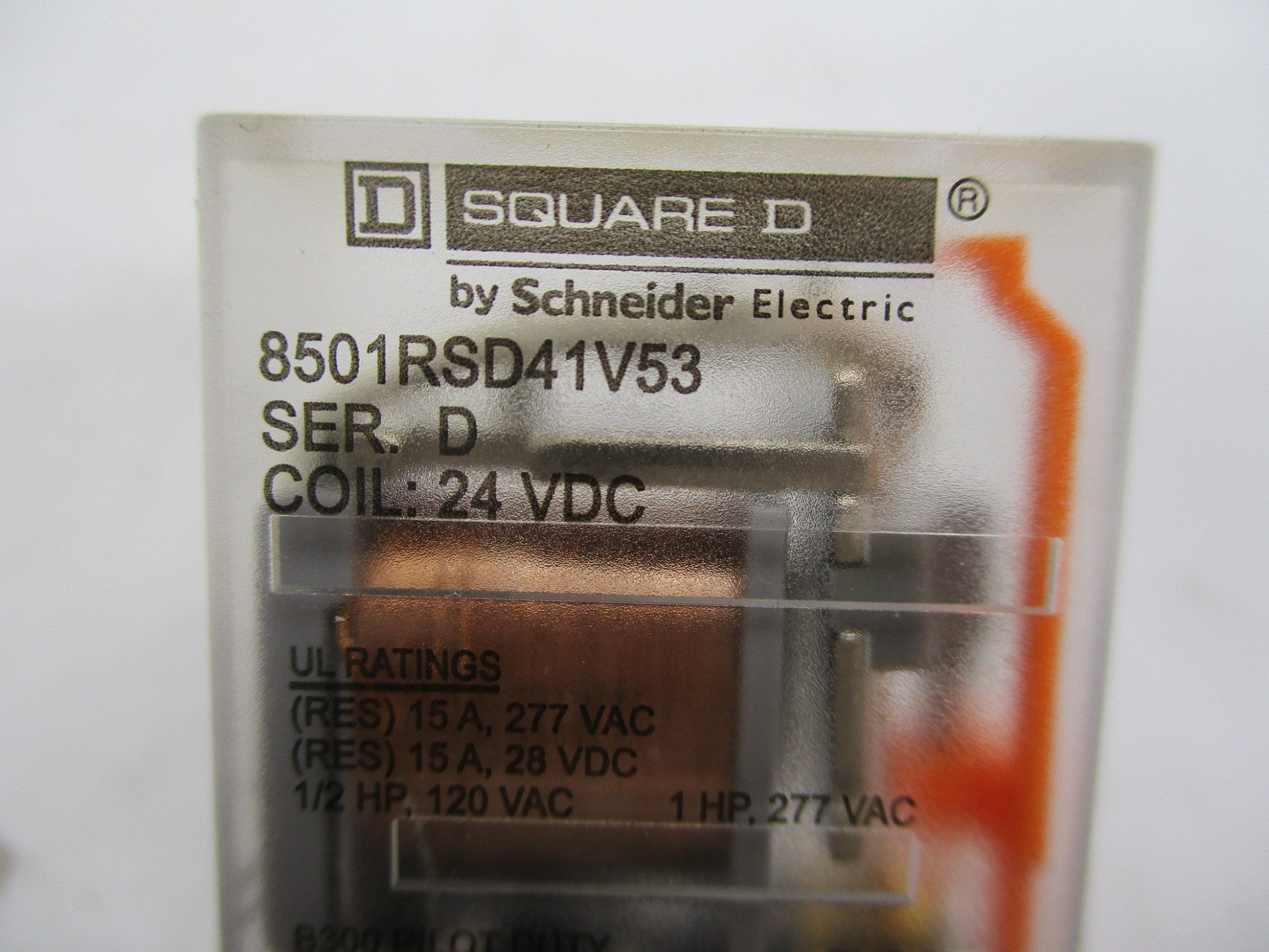 SQUARE D 8501RSD41V53 SER. D 24VDC NSMP