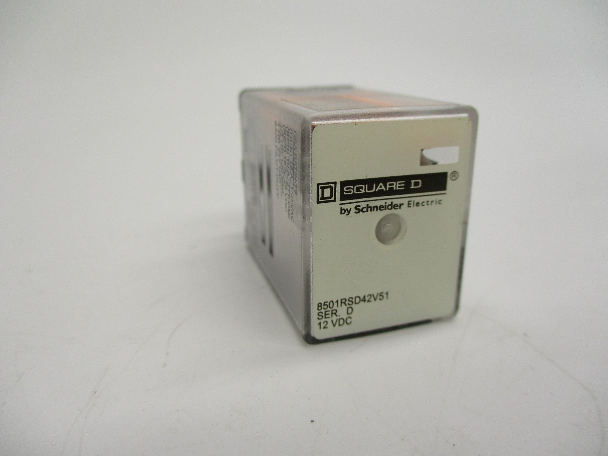SQUARE D 8501RSD42V51 SER. D 12VDC NSMP