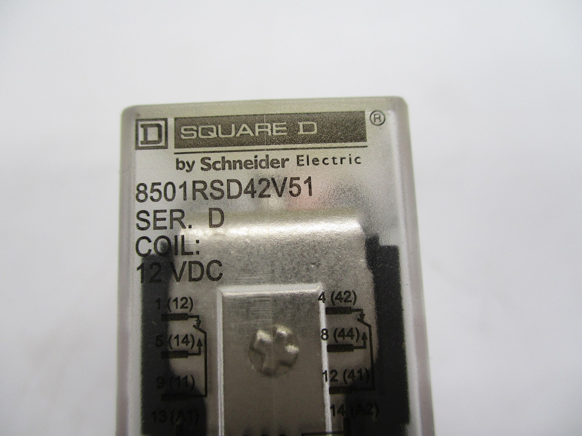 SQUARE D 8501RSD42V51 SER. D 12VDC NSMP