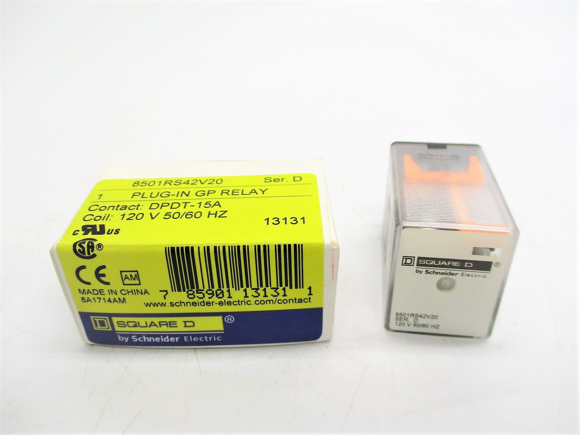 SQUARE D 8501RS42V20 SER. D 120V NSMP