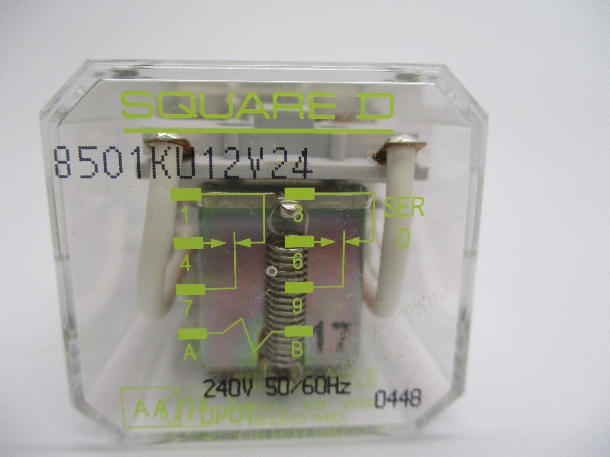 SQUARE D 8501KU12V24 SER. D 240V NSMP