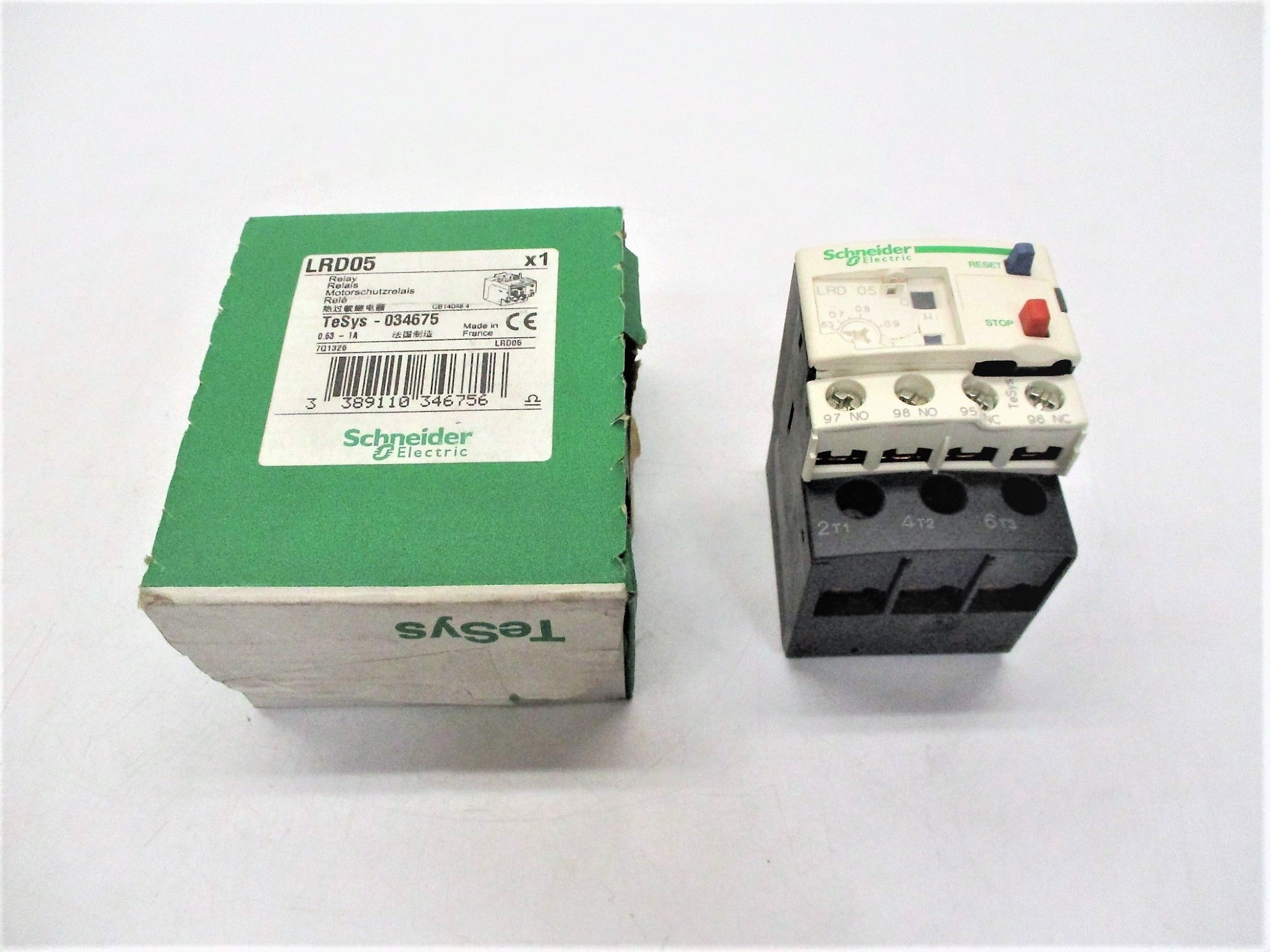 SCHNEIDER ELECTRIC LRD05 0.63-1A NSMP