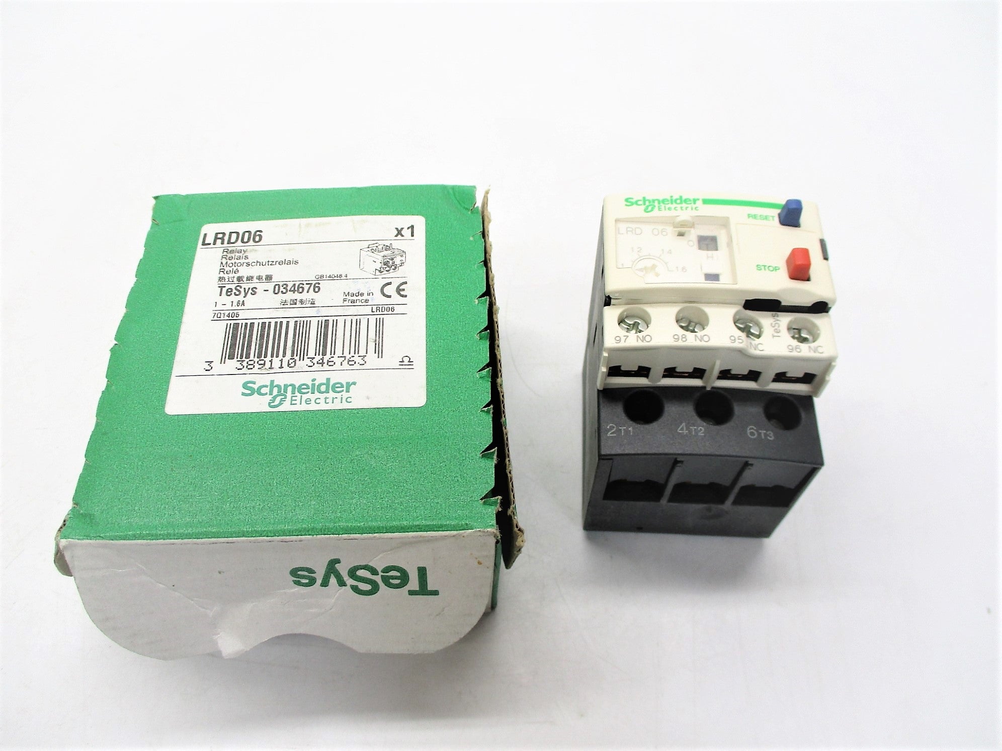 SCHNEIDER ELECTRIC LRD06 1-1.6A NSMP
