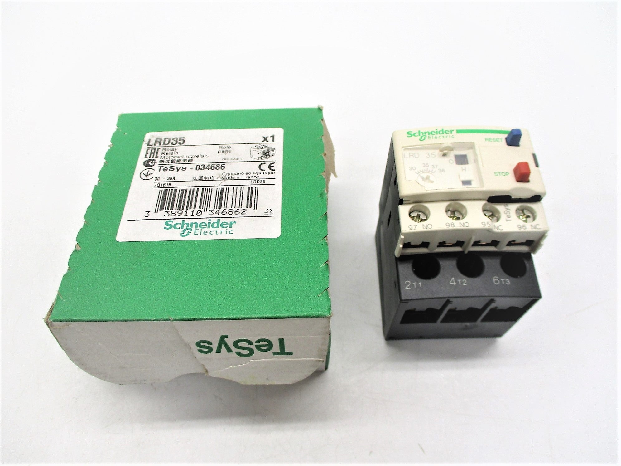 SCHNEIDER ELECTRIC LRD35 690V 30-38A NSMP