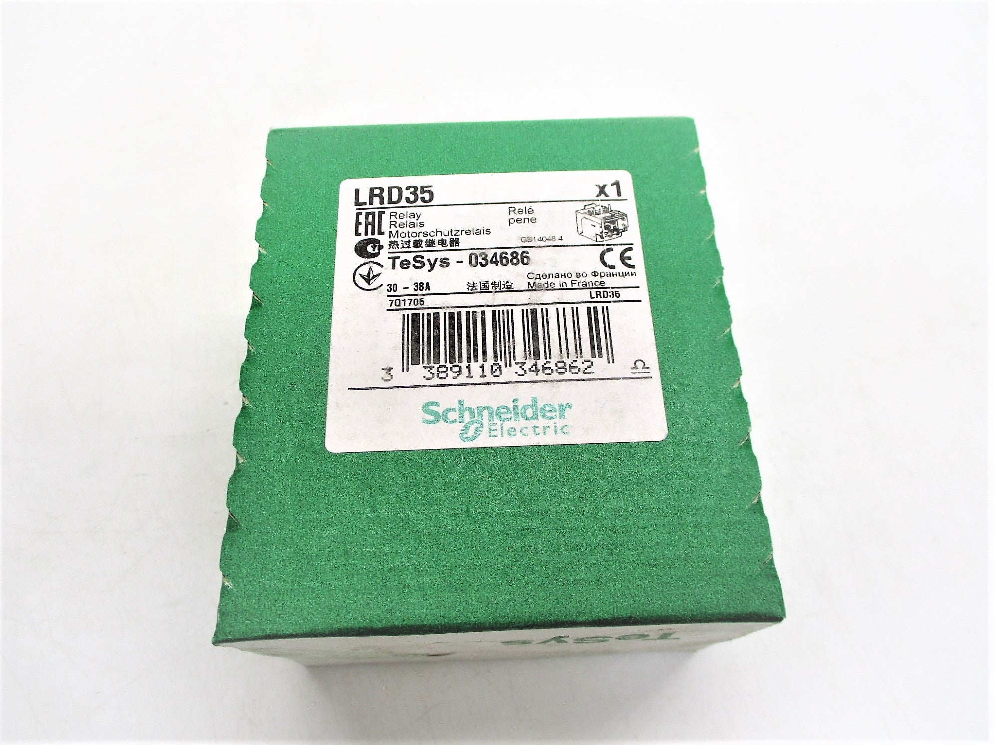 SCHNEIDER ELECTRIC LRD35 30-38A NSFS