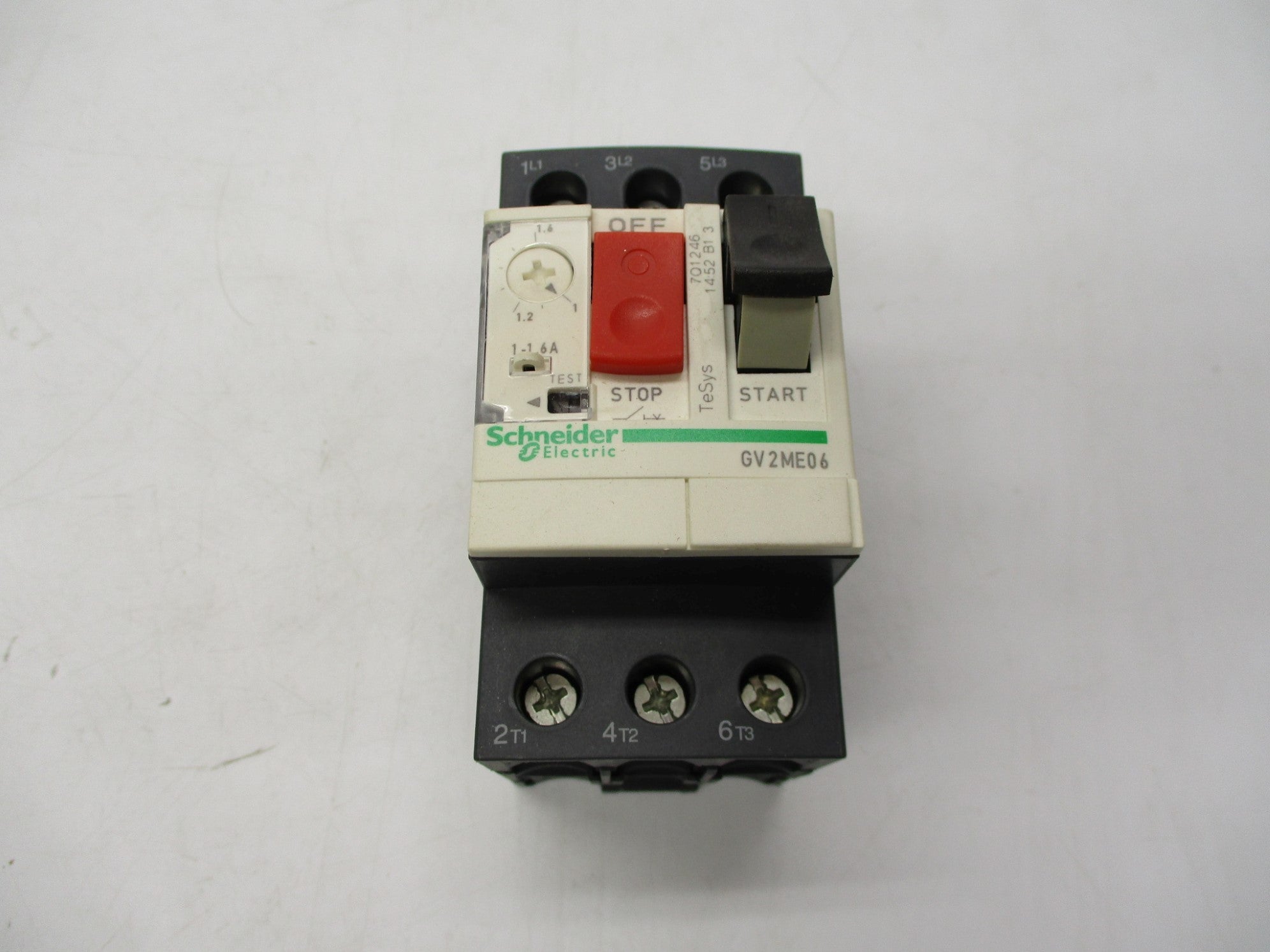 SCHNEIDER ELECTRIC GV2ME06 1-1.6A NSMP