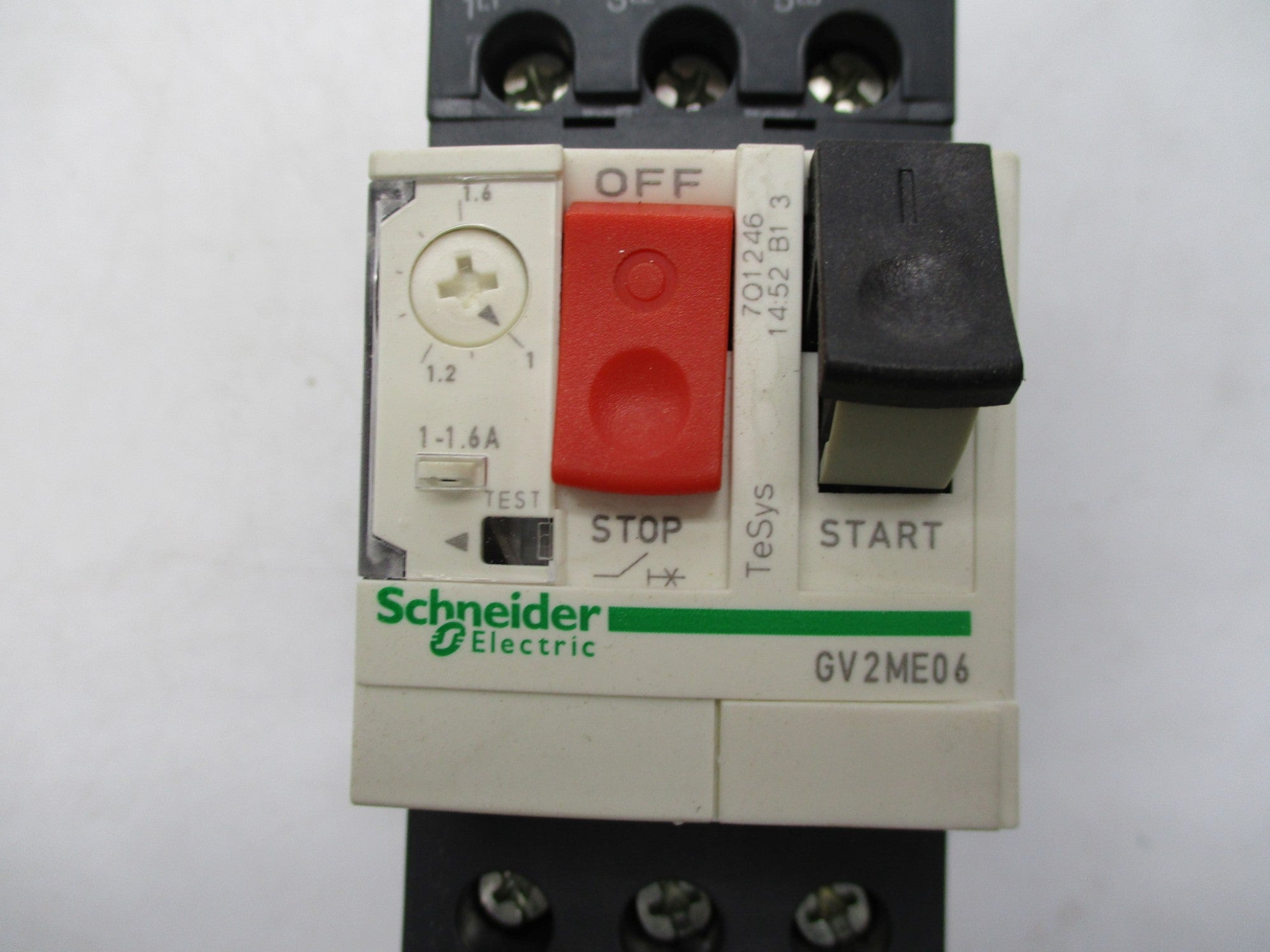 SCHNEIDER ELECTRIC GV2ME06 1-1.6A NSMP
