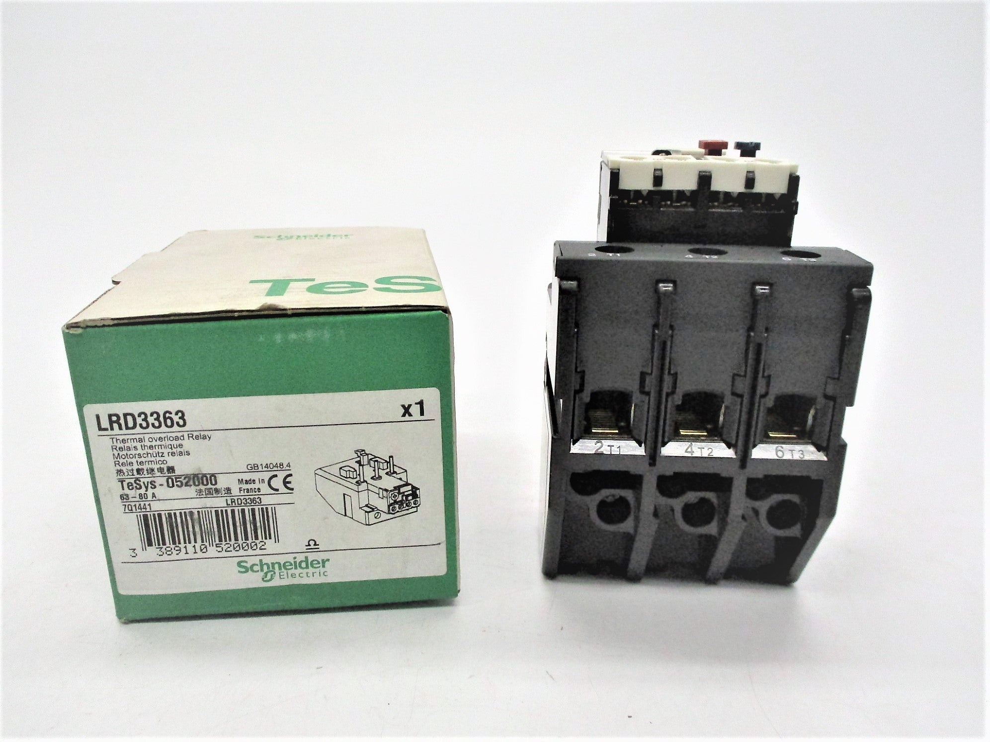 SCHNEIDER ELECTRIC LRD3363 690V 63-80A NSMP