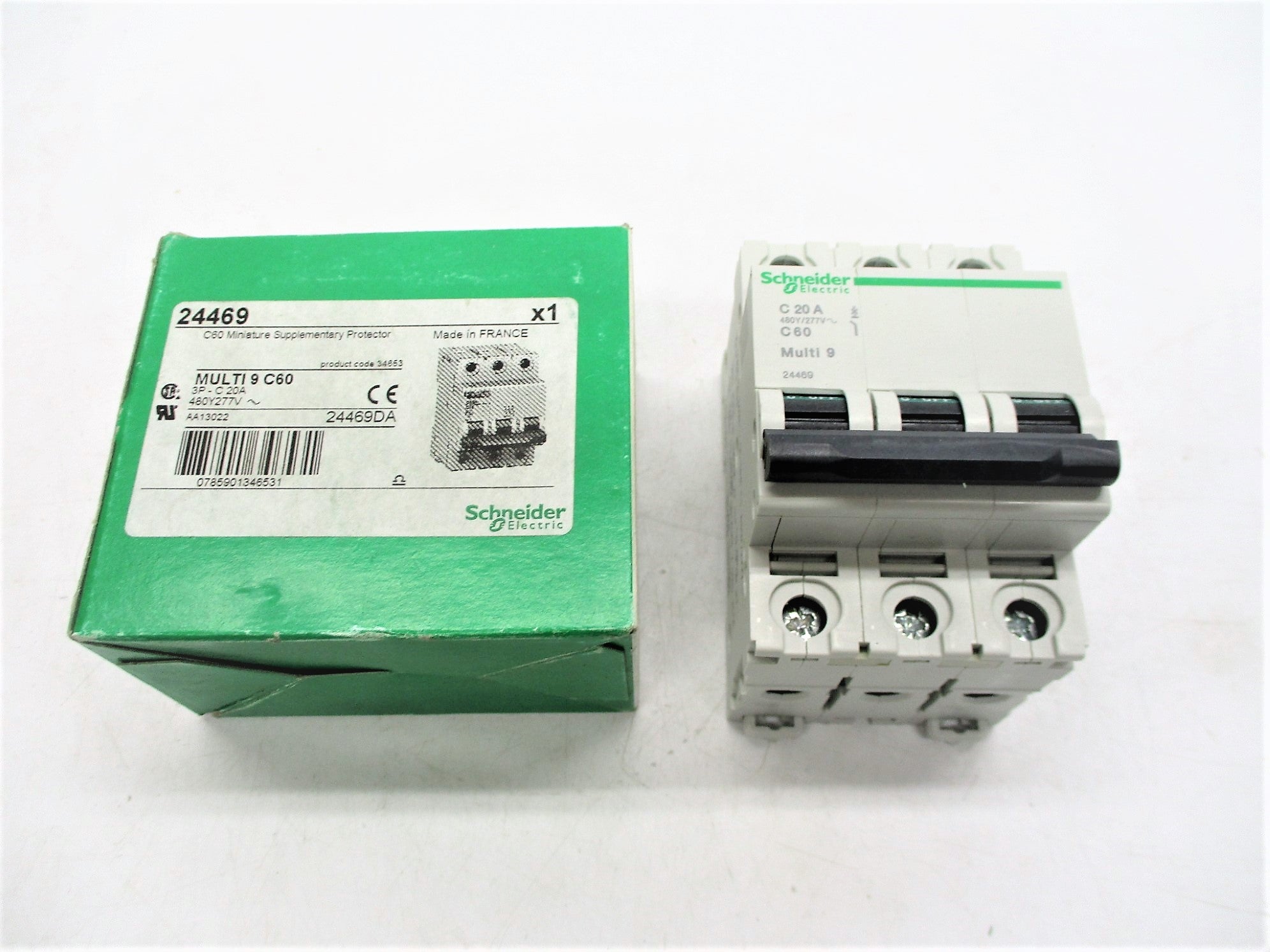 SCHNEIDER ELECTRIC 24469 C20A 480Y/277V NSMP