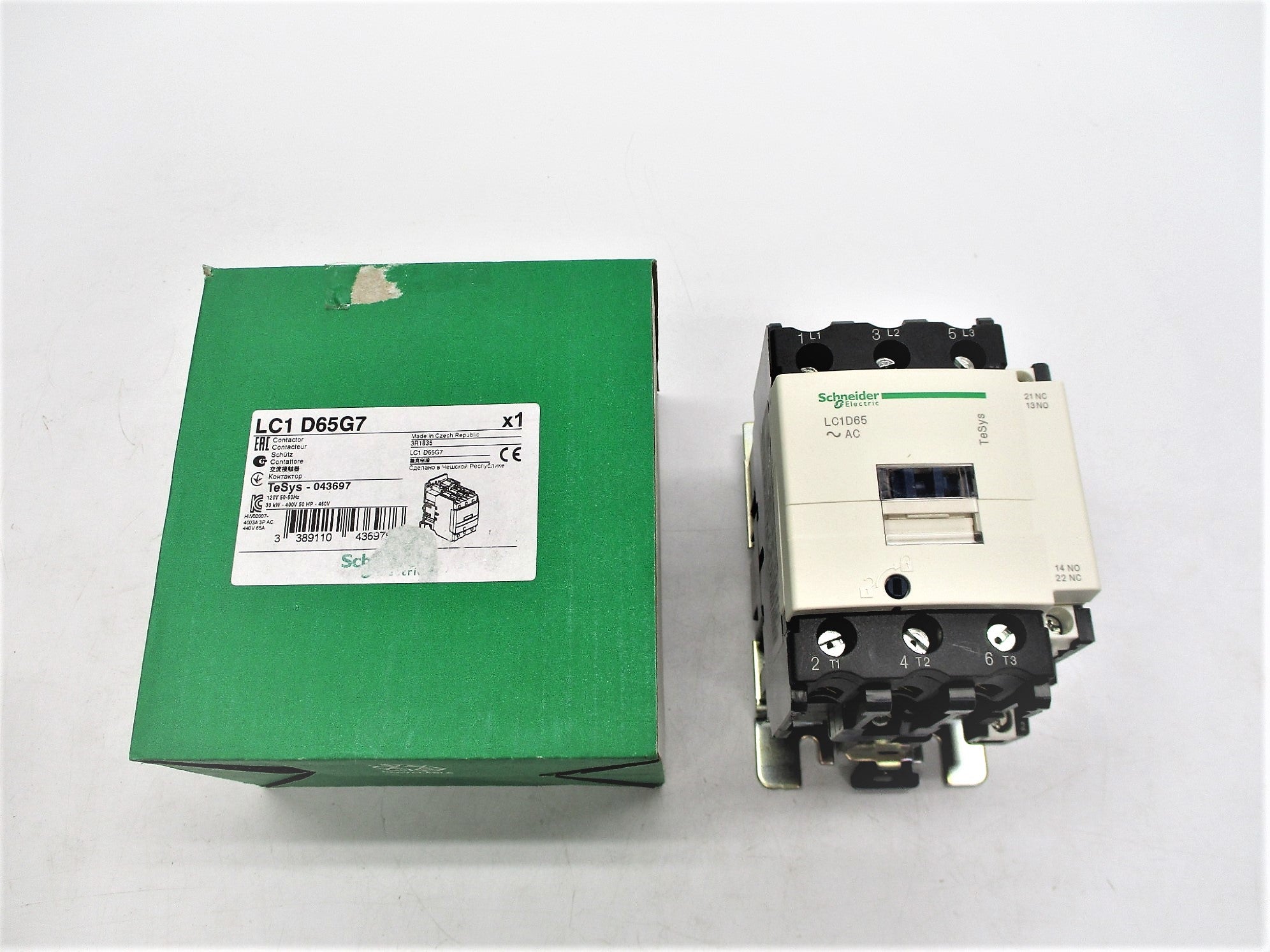 SCHNEIDER ELECTRIC LC1D65G7 120V NSMP