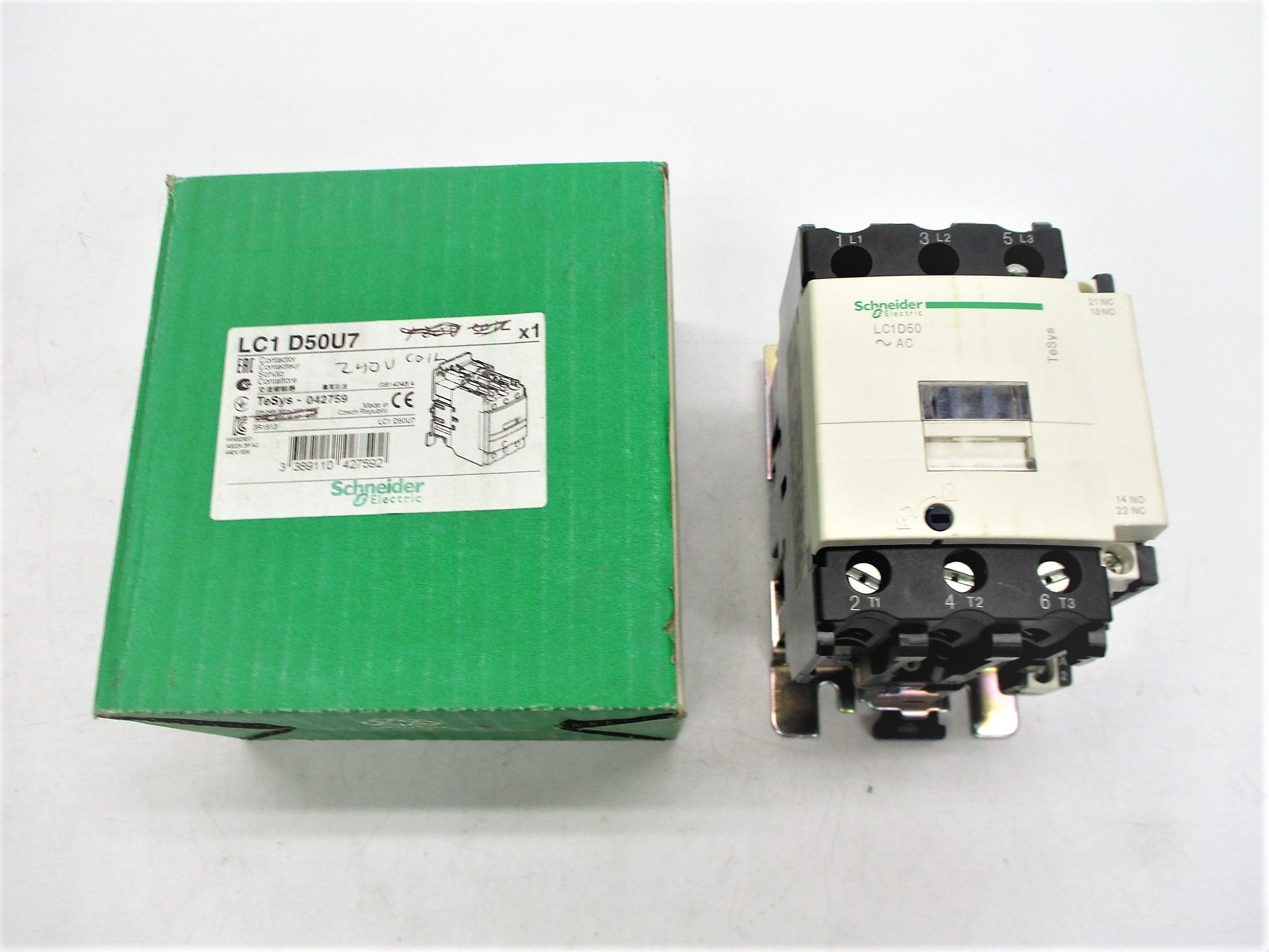 SCHNEIDER ELECTRIC LC1D50U7 230-240V NSMP