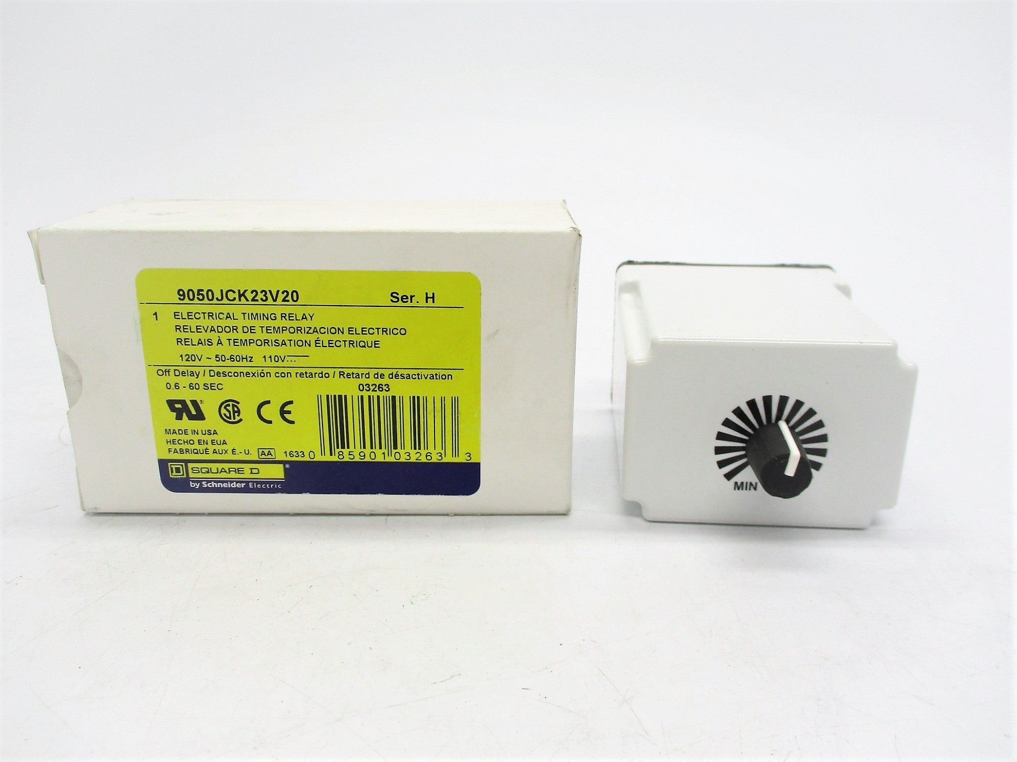 SQUARE D 9050JCK23V20 SER. H 120V NSMP