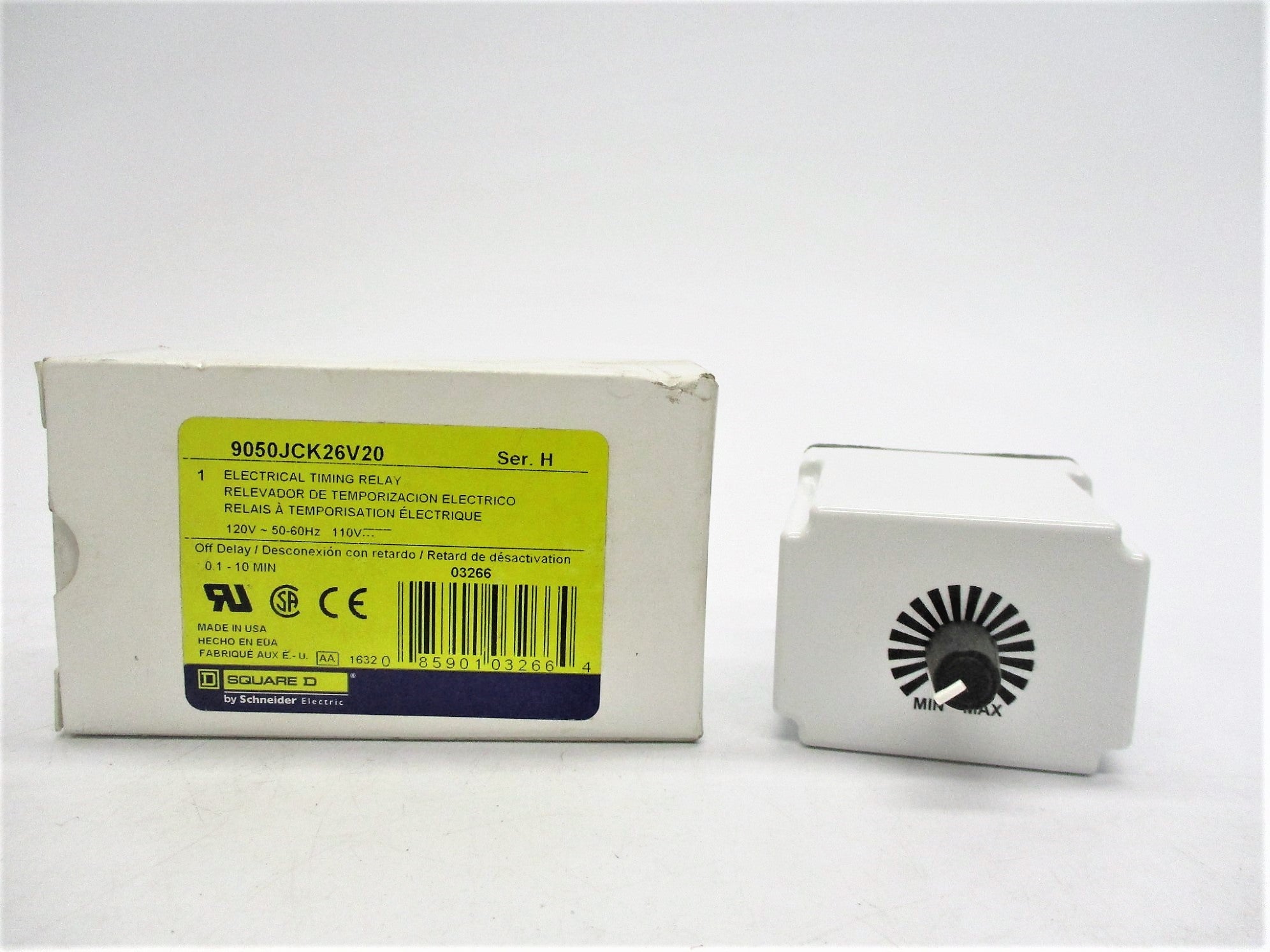 SQUARE D 9050JCK26V20 SER. H 120V NSMP