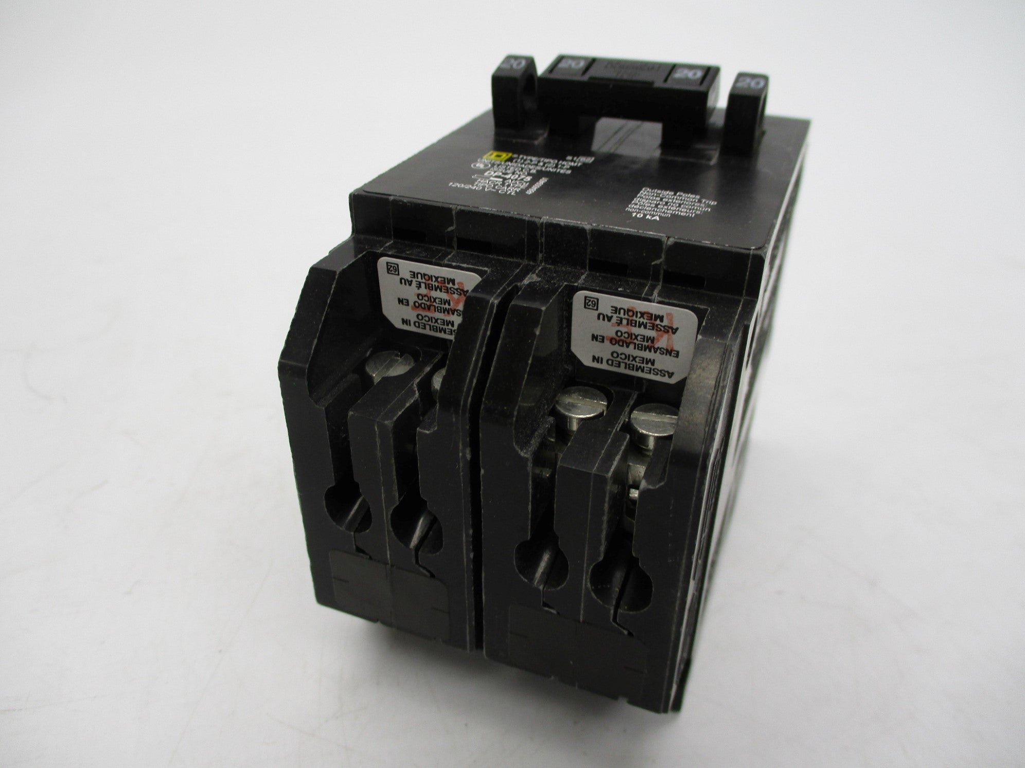 SQUARE D HOMT2020220 20/20A 120/240V NSNP