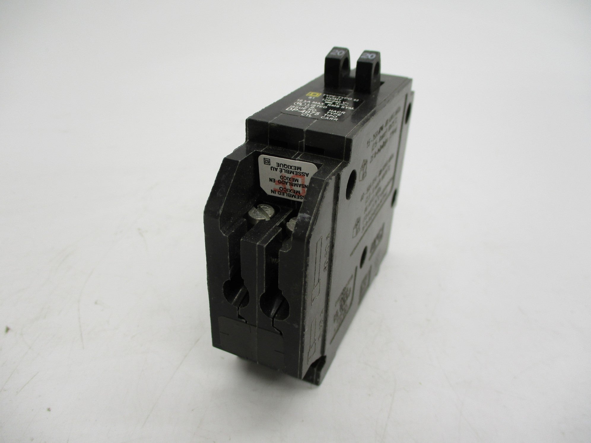 SQUARE D HOMT2020 20/20A 120/240V NSNP