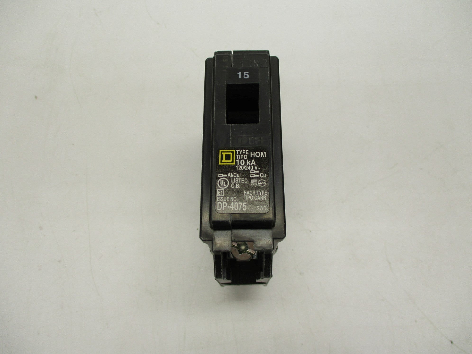 SQUARE D HOM115 15A 120/240V NSNP