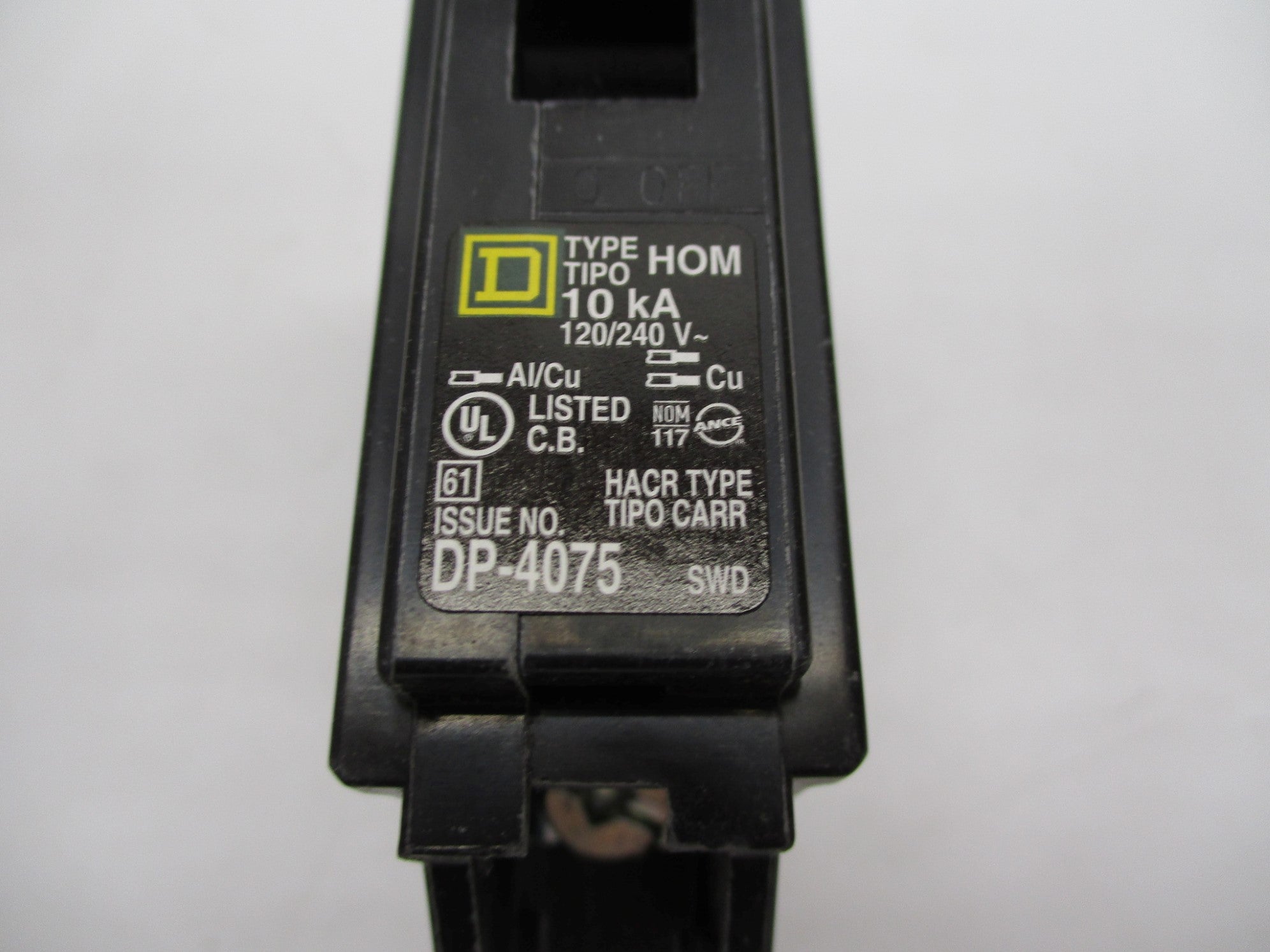SQUARE D HOM115 15A 120/240V NSNP