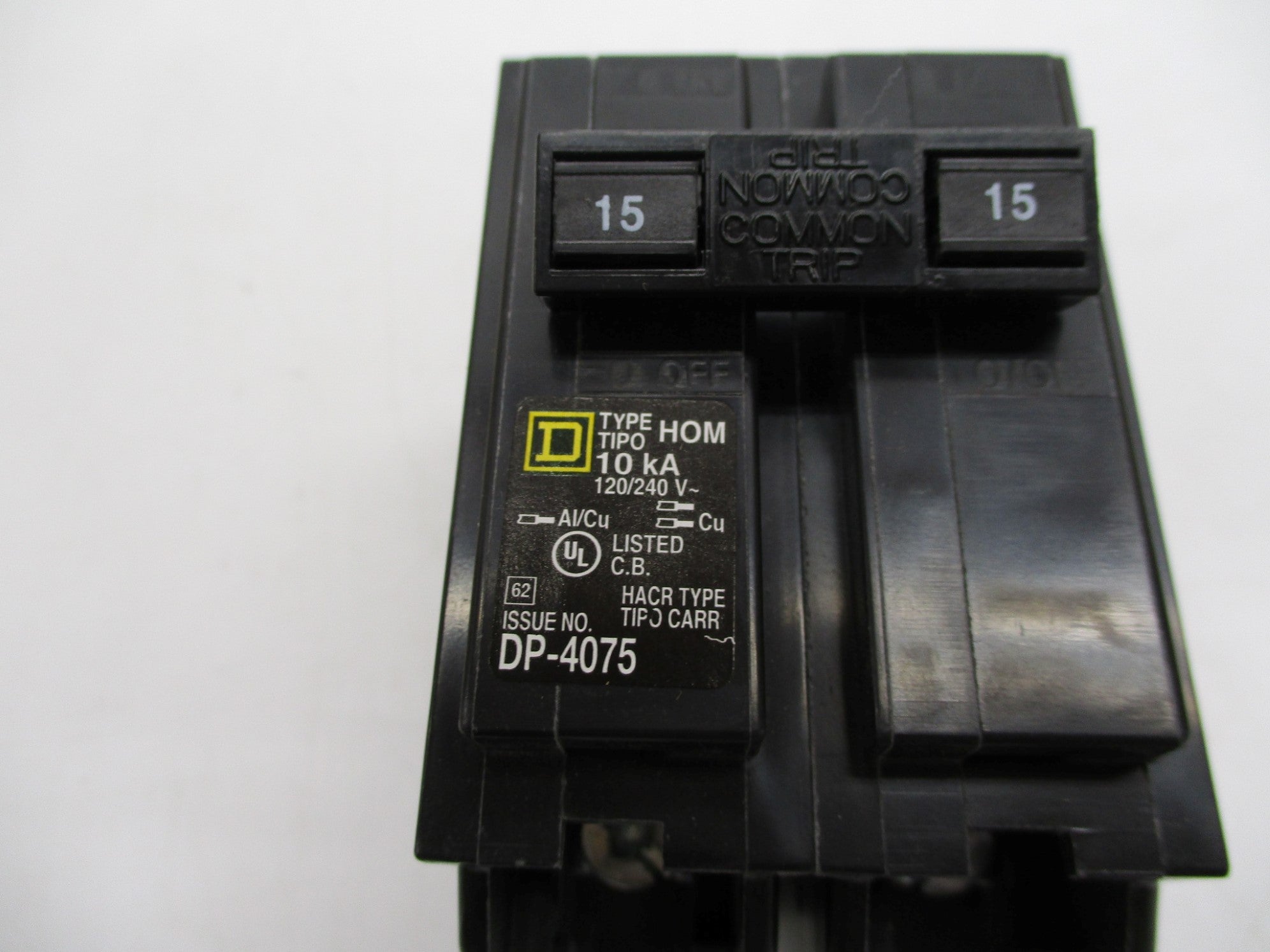 SQUARE D HOM215 15A 120/240V NSNP