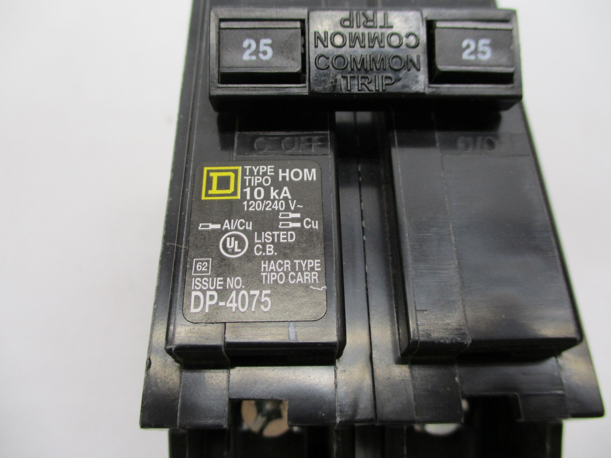 SQUARE D HOM225 25A 120/240V NSNP