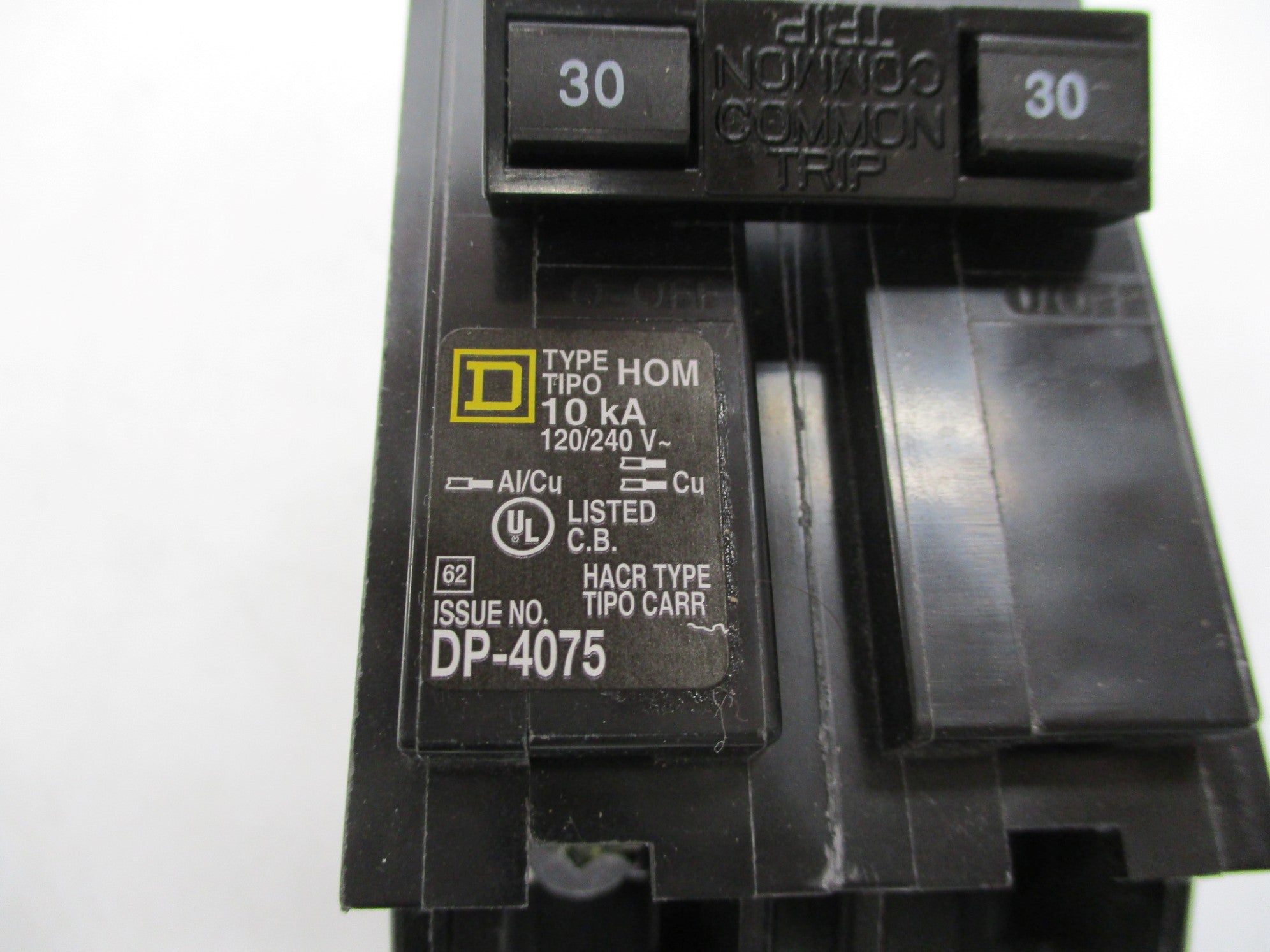 SQUARE D HOM230 30A 120/240V NSNP