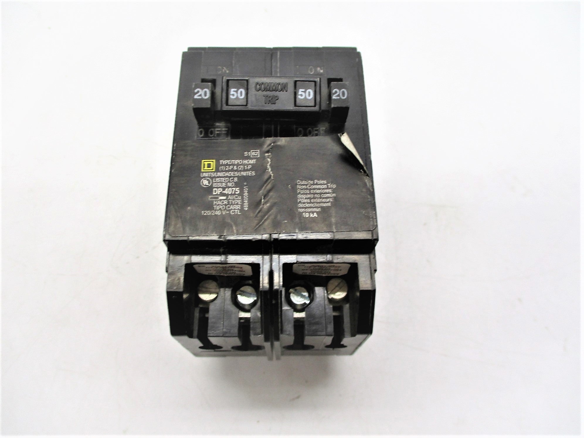 SQUARE D HOMT2020250 20/50A 120/240V NSMP