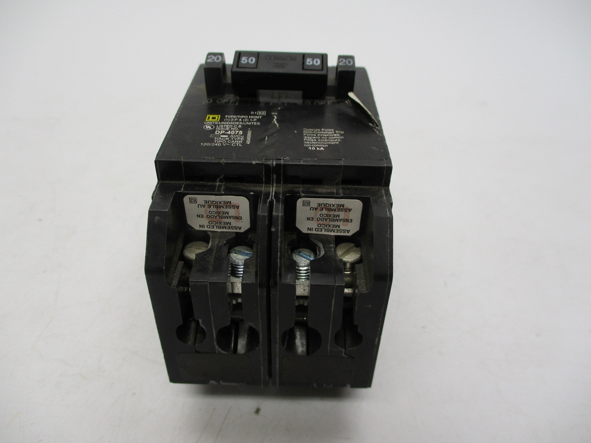 SQUARE D HOMT2020250 20/50A 120/240V NSMP