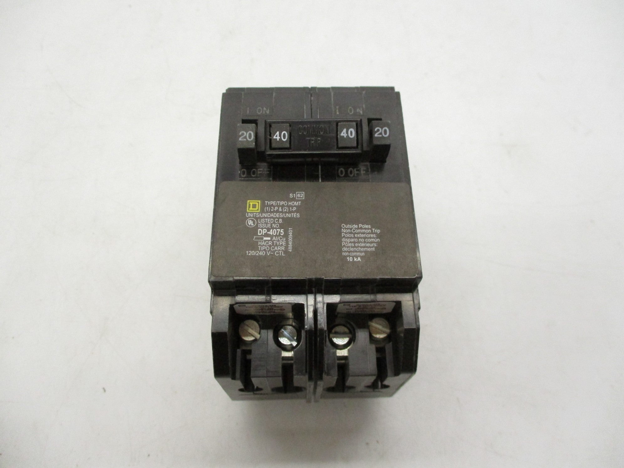 SQUARE D HOMT2020240 20/40A 120/240V NSMP
