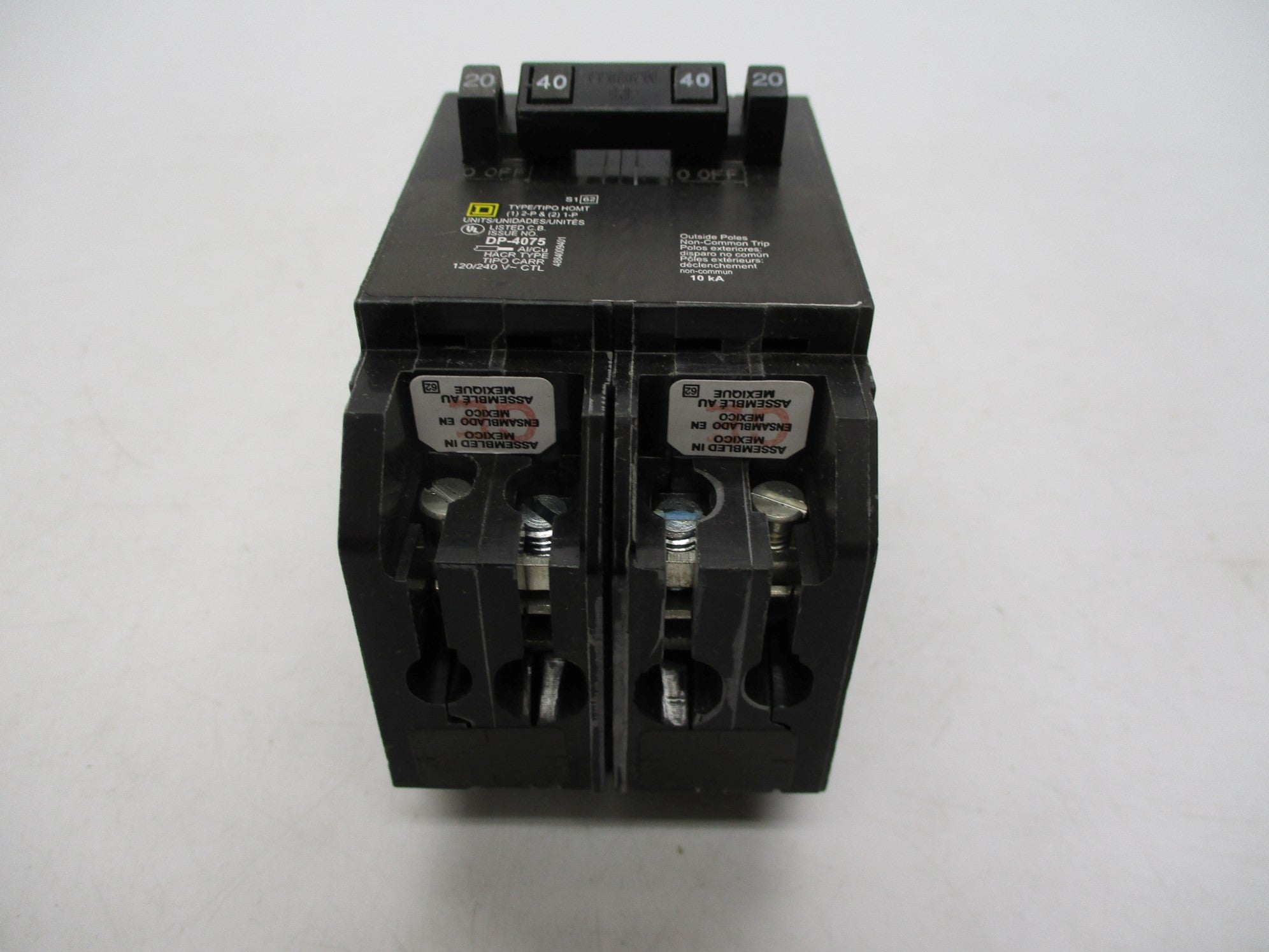 SQUARE D HOMT2020240 20/40A 120/240V NSMP